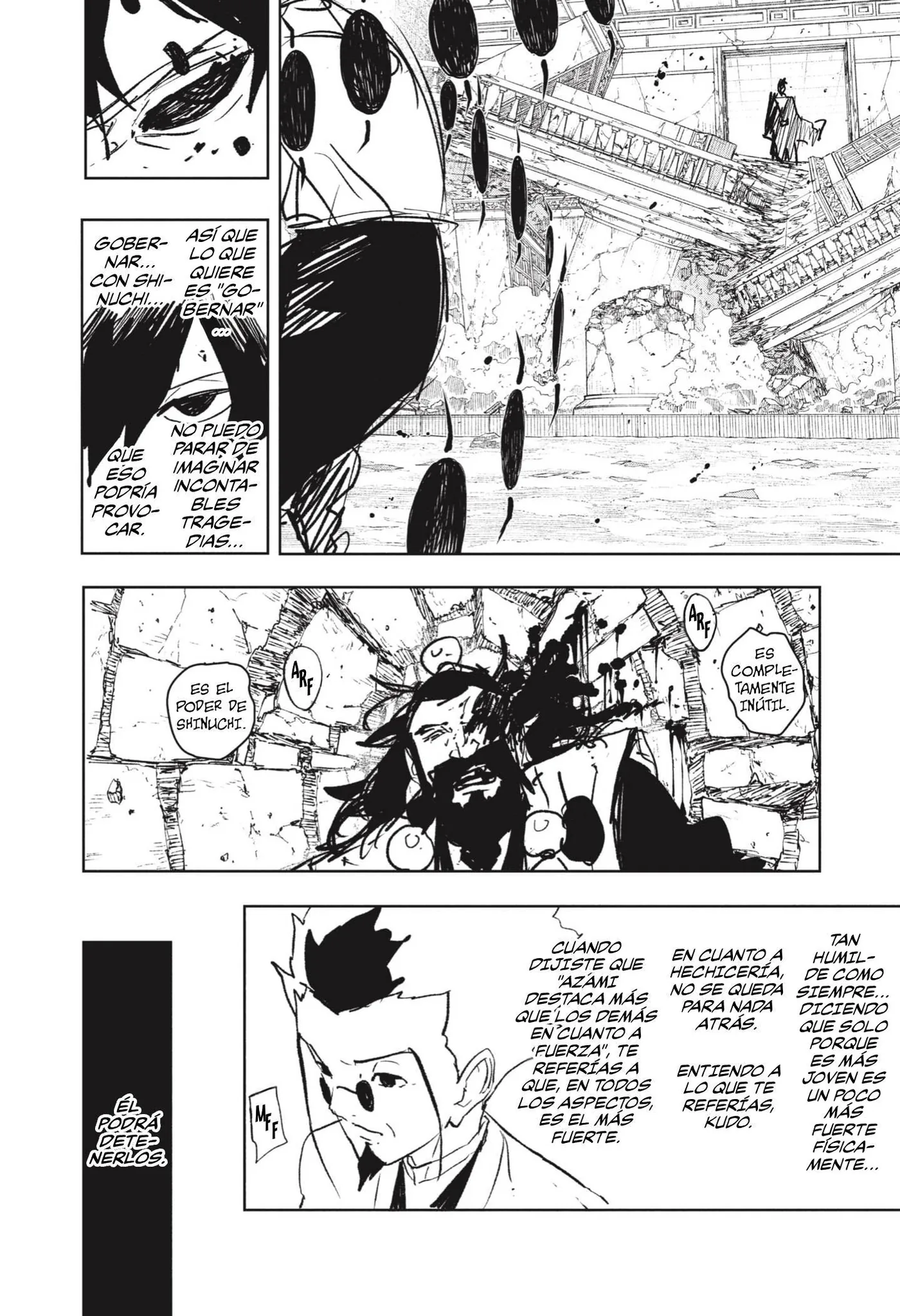 Kagurabachi capítulo 95, página 20