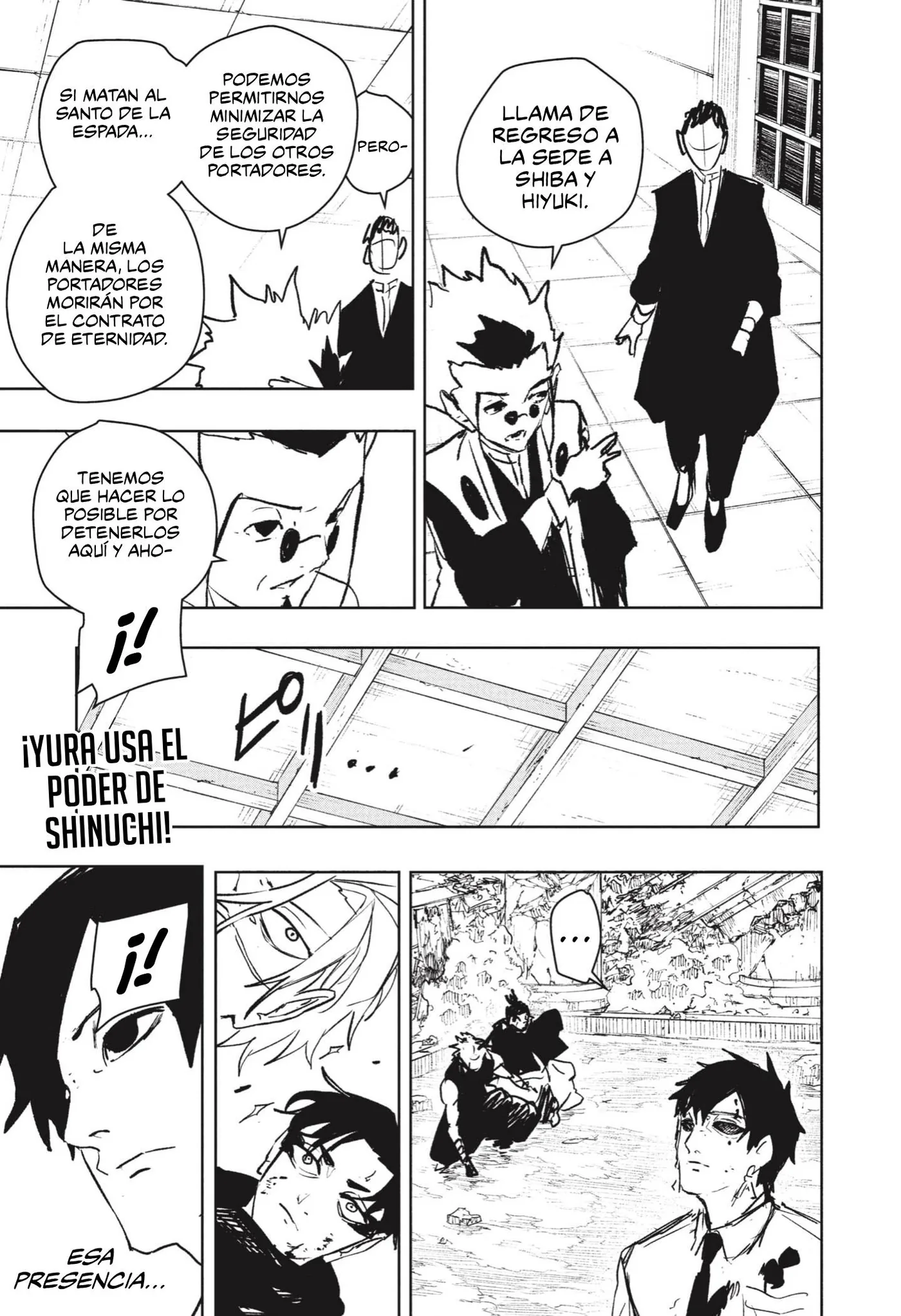 Kagurabachi capítulo 96, página 4
