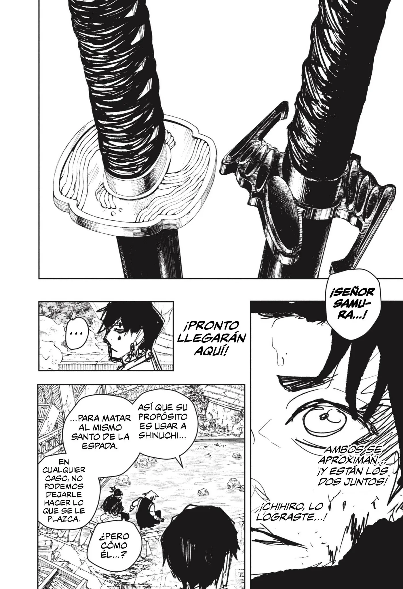 Kagurabachi capítulo 96, página 5
