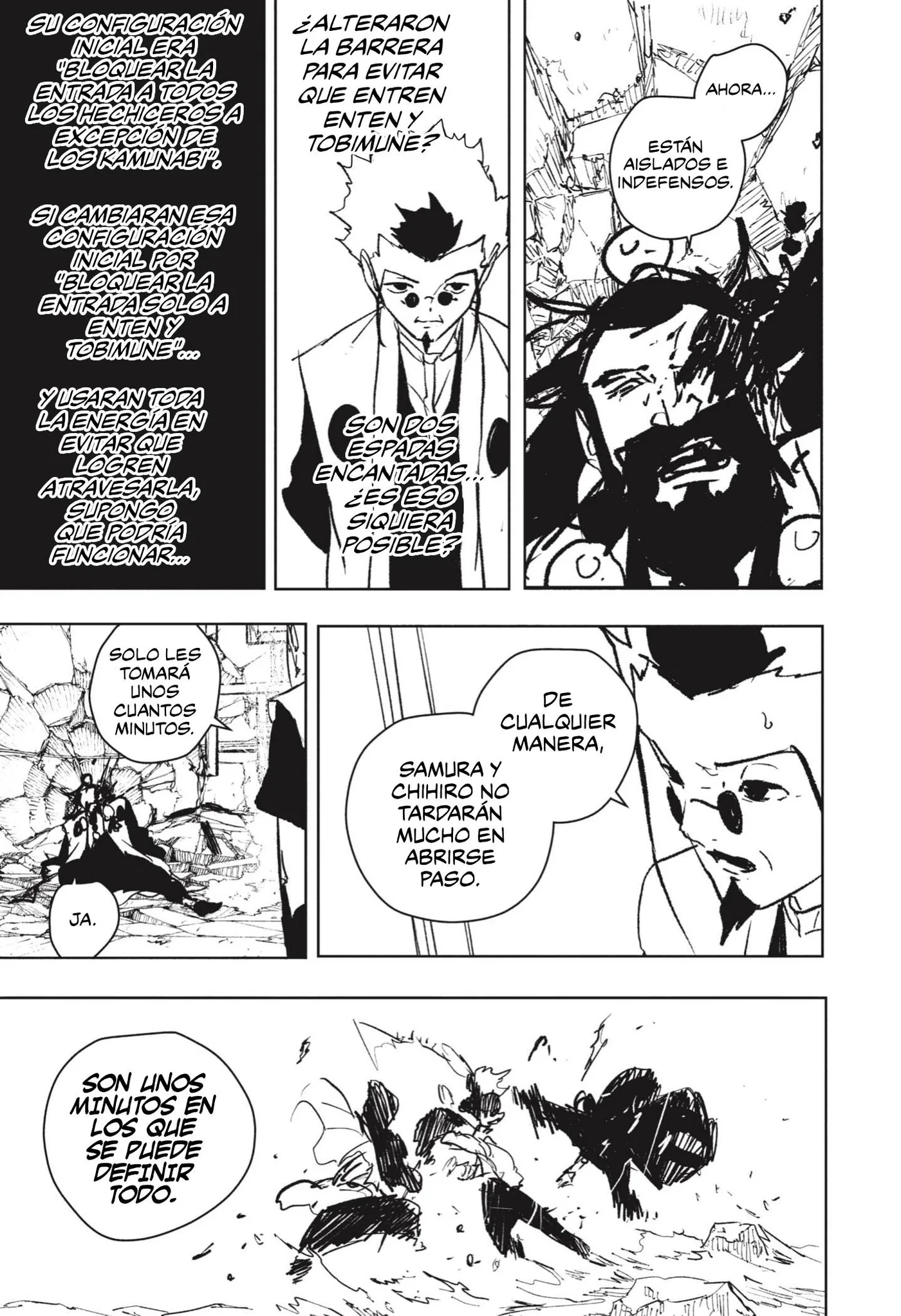 Kagurabachi capítulo 96, página 10