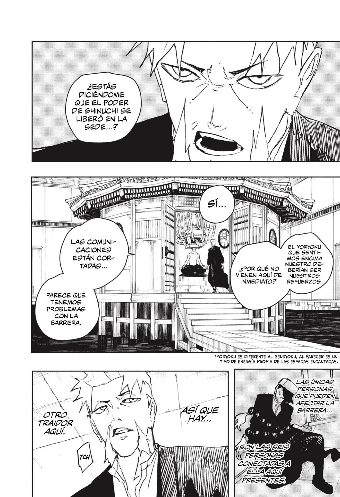 Kagurabachi capítulo 97, página 7