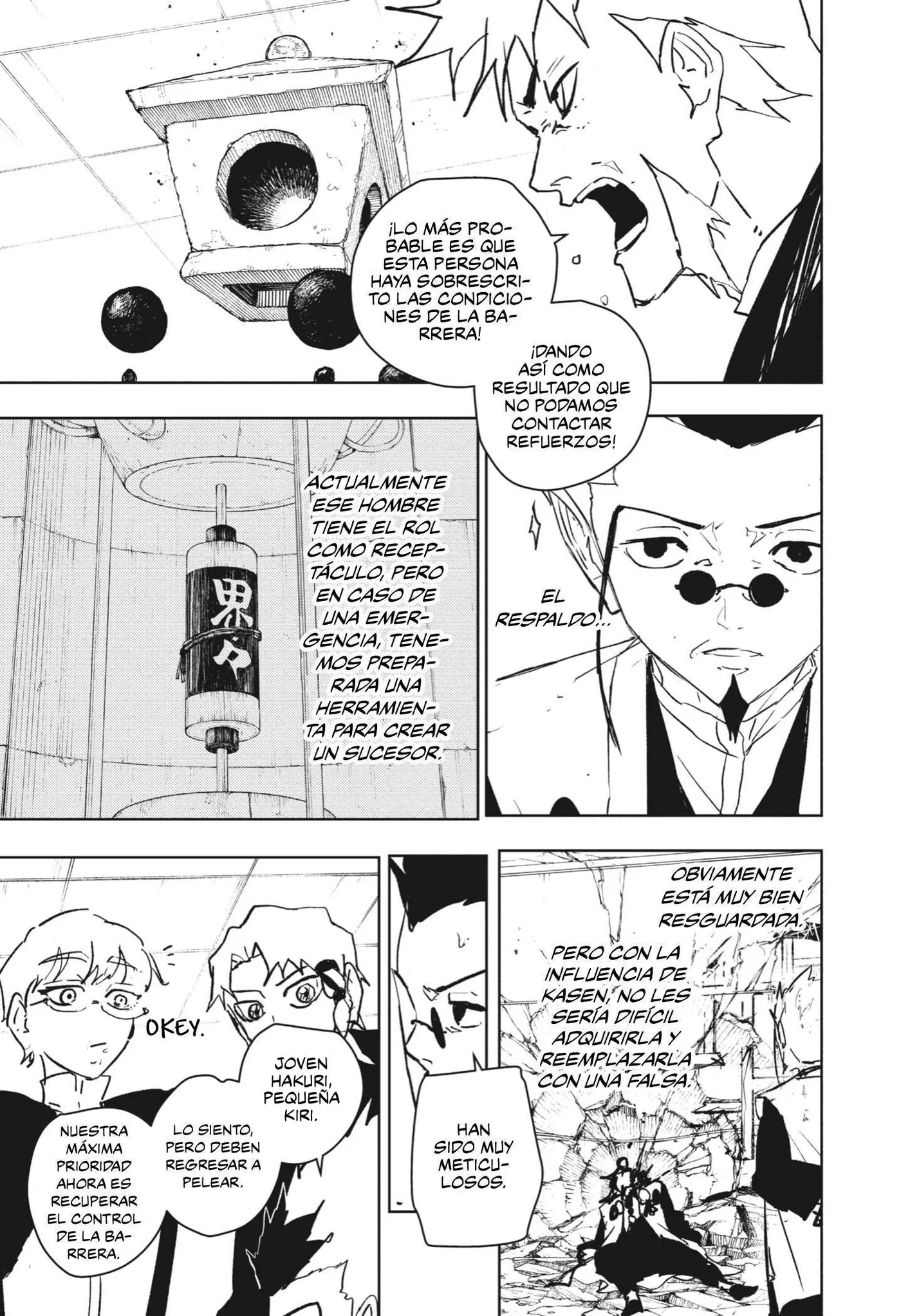 Kagurabachi capítulo 97, página 10