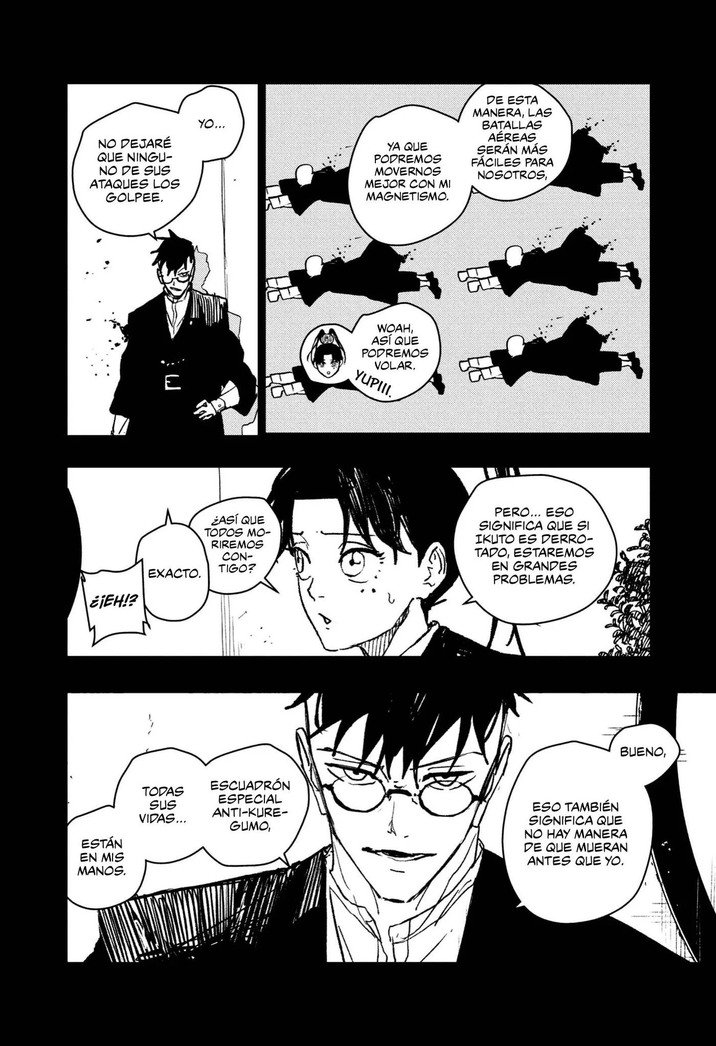 Kagurabachi capítulo 98, página 3