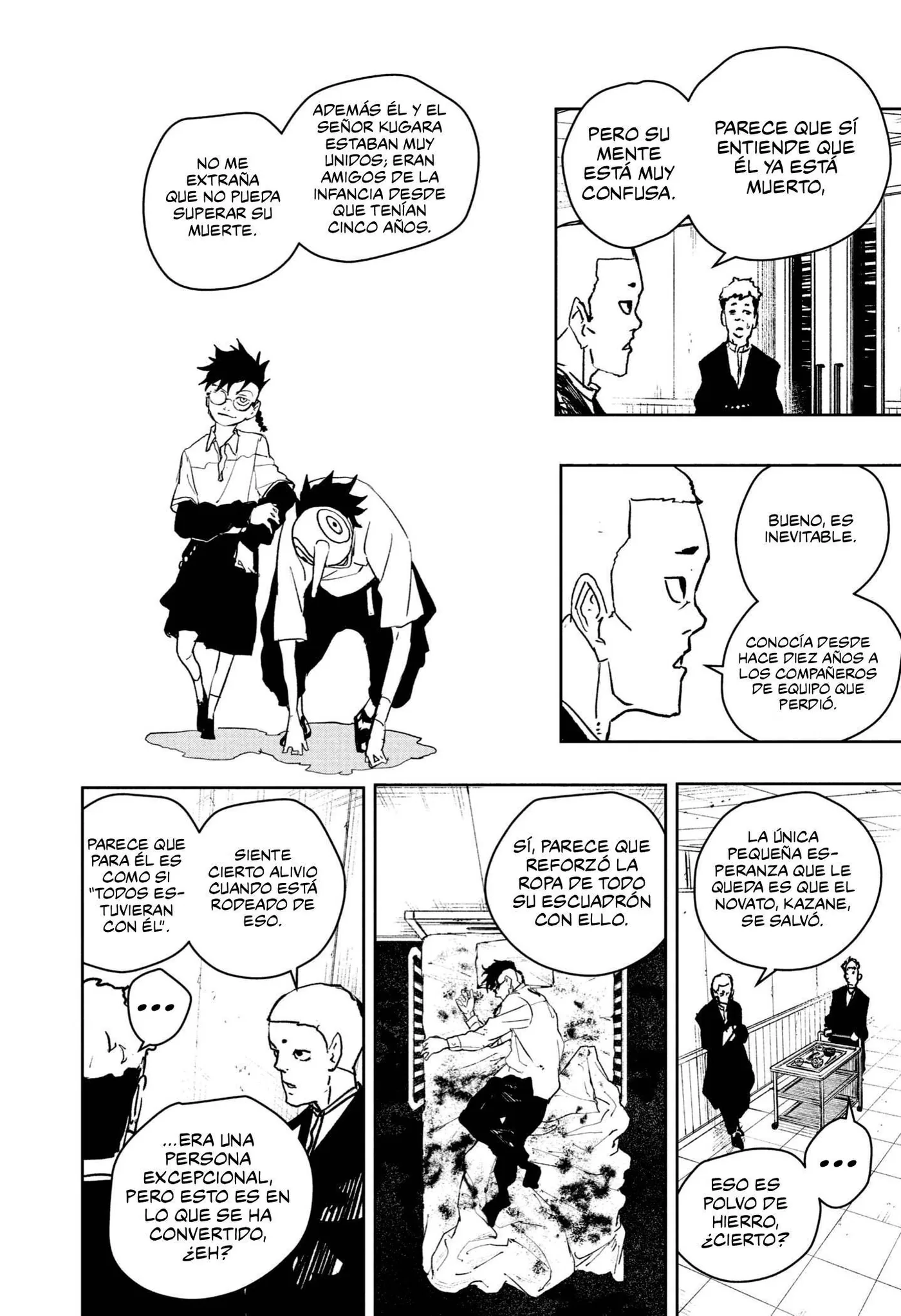 Kagurabachi capítulo 98, página 7