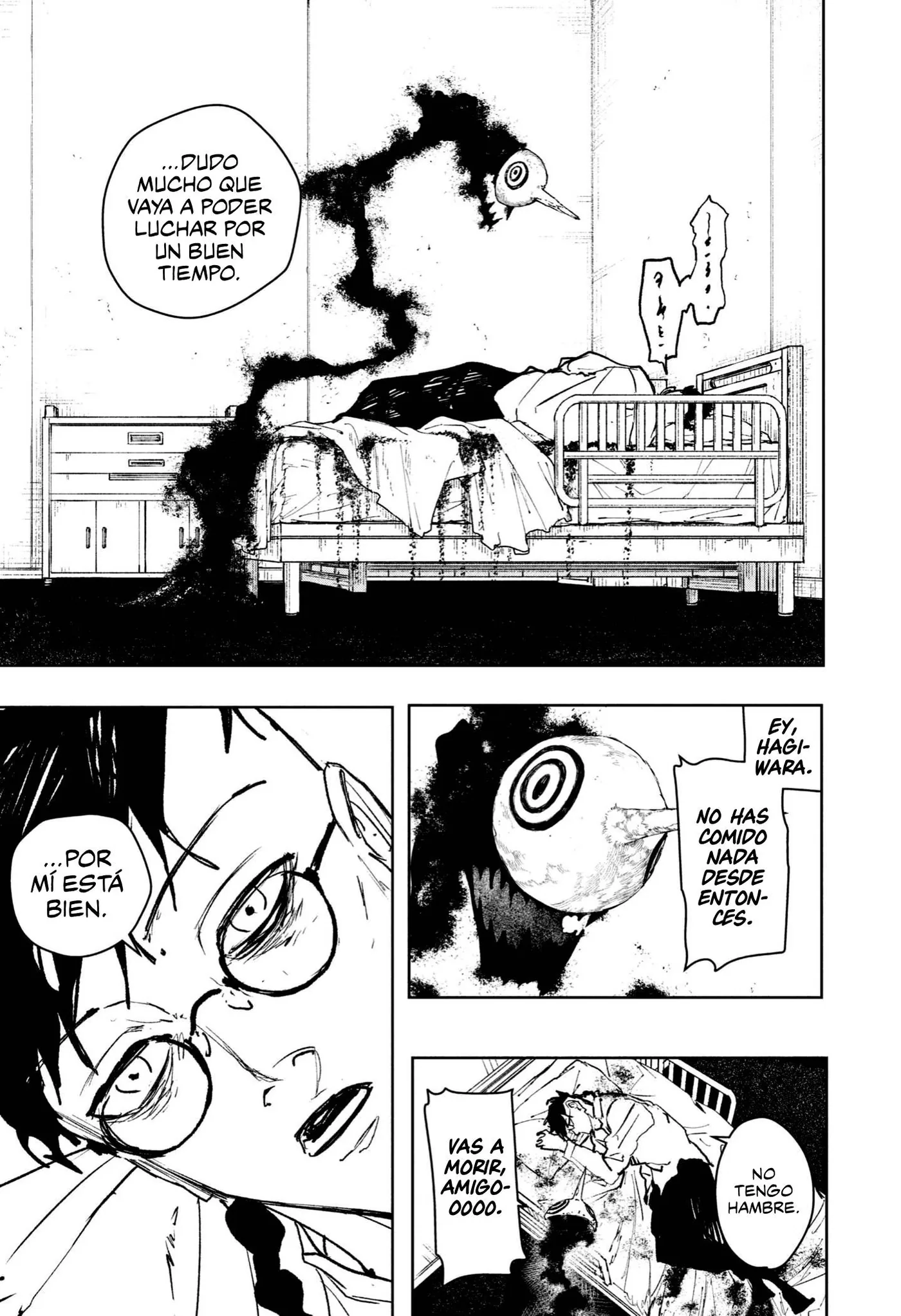 Kagurabachi capítulo 98, página 8