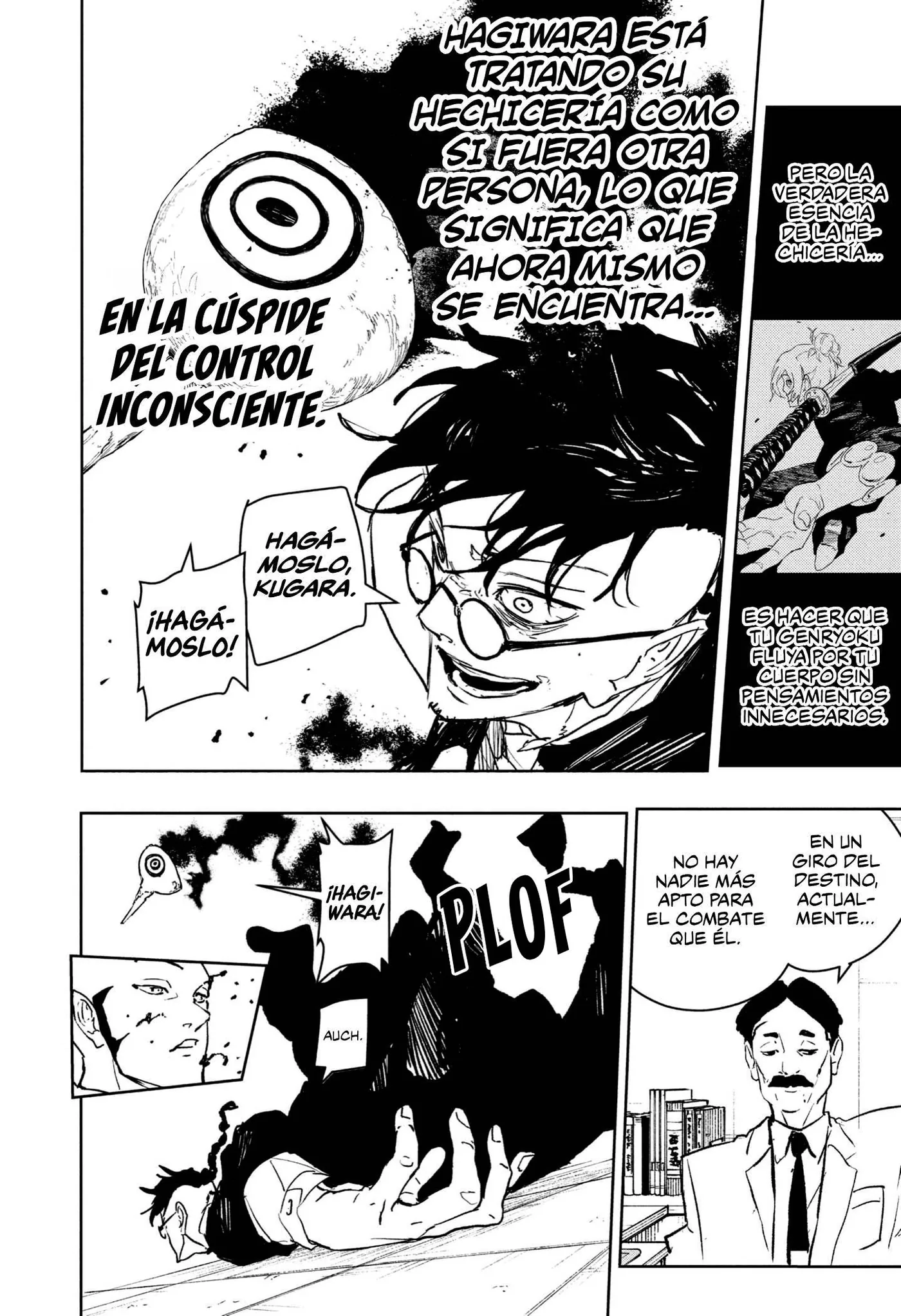 Kagurabachi capítulo 98, página 14