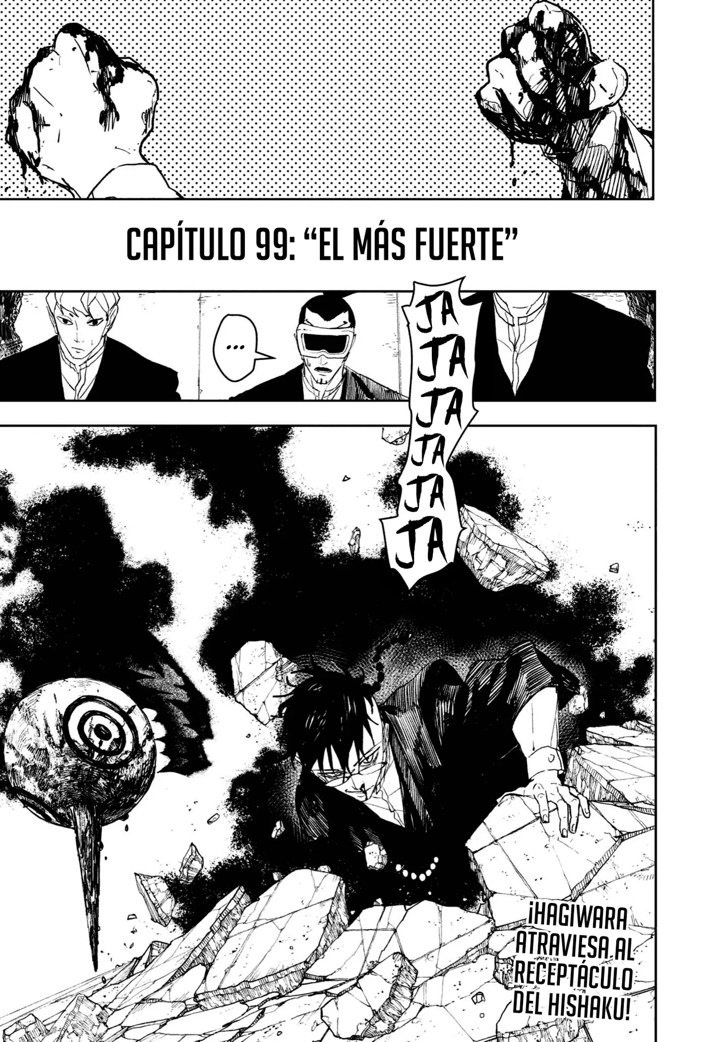 Kagurabachi capítulo 99, página 2