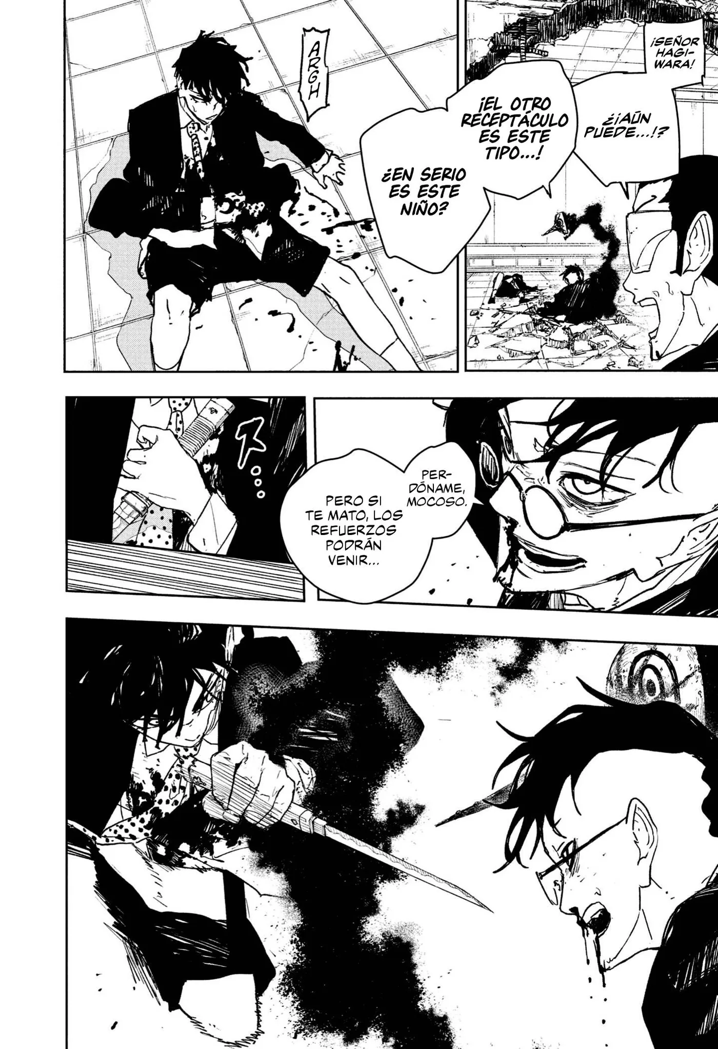 Kagurabachi capítulo 99, página 3