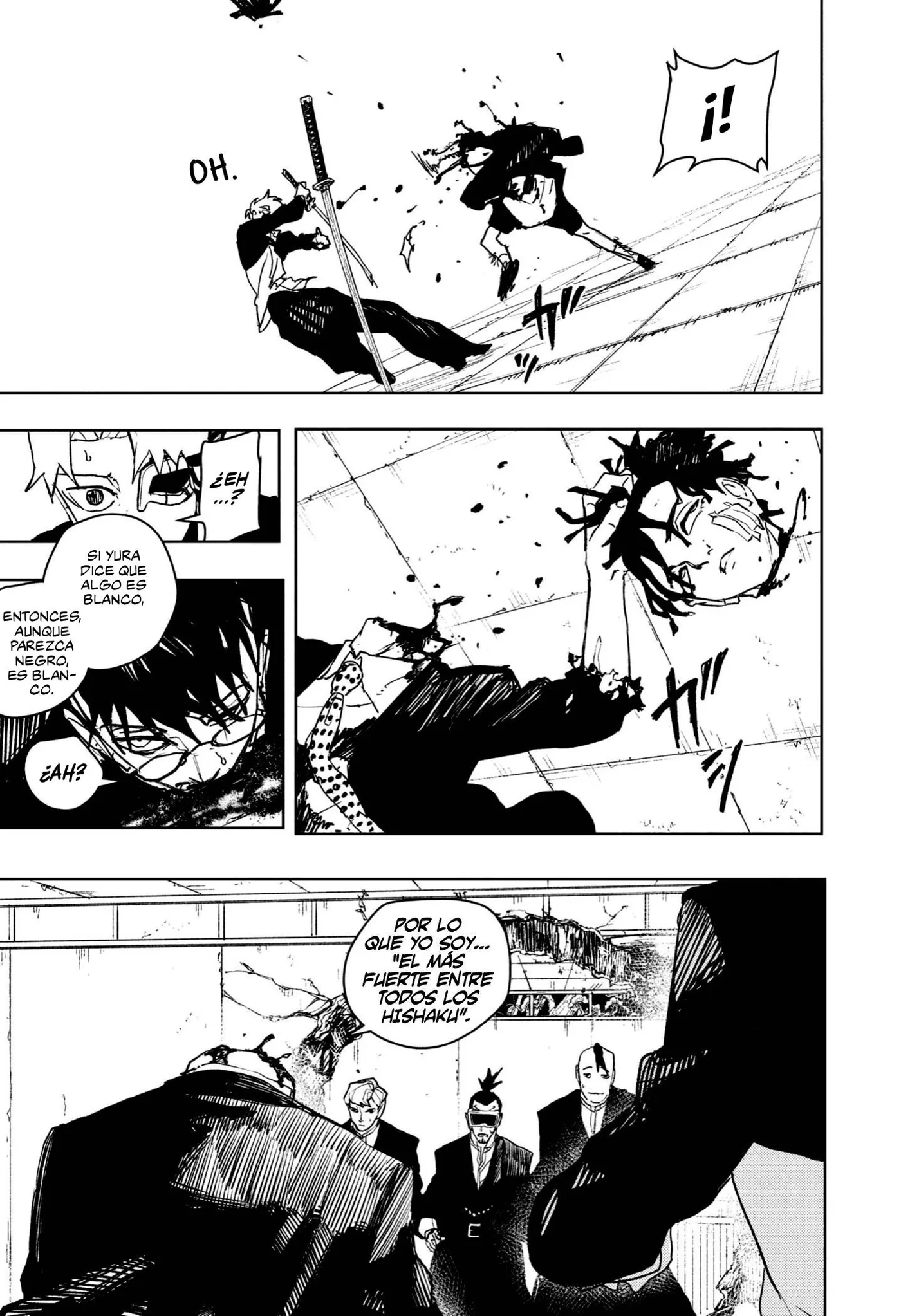 Kagurabachi capítulo 99, página 12