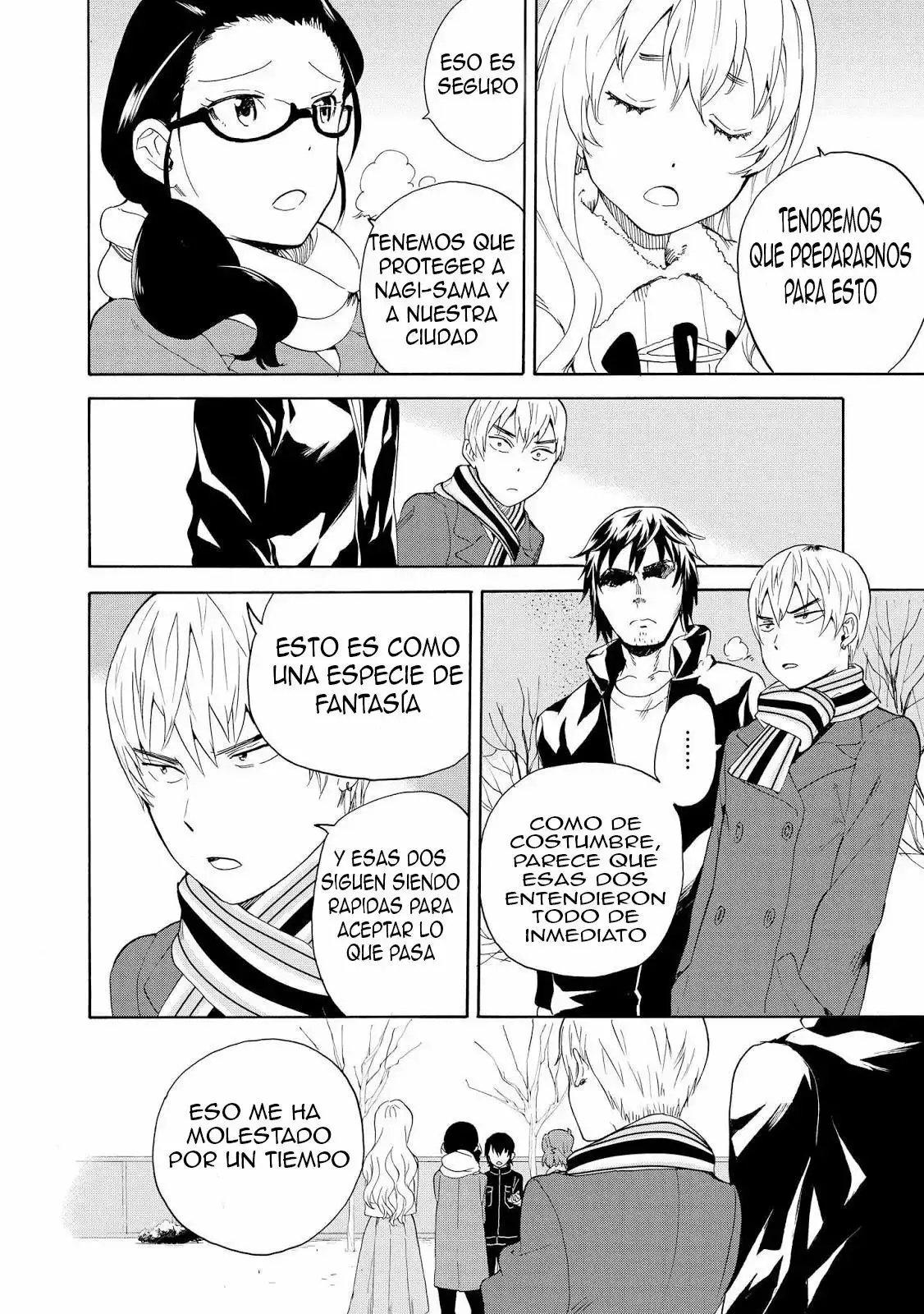 Kannagi capítulo 65, página 17