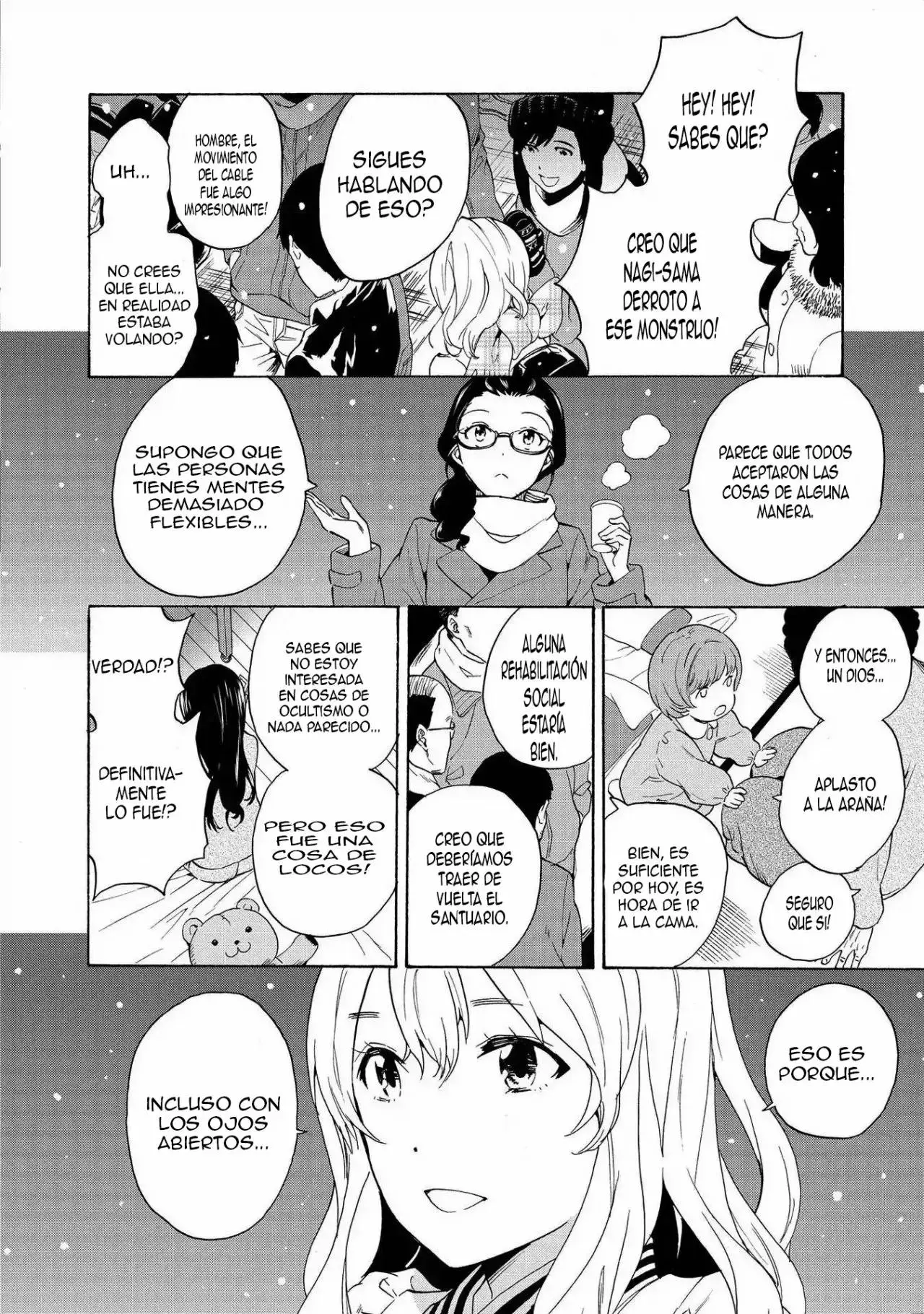 Kannagi capítulo 74, página 19