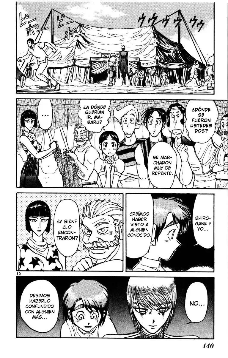 Karakuri Circus capítulo 134, página 10