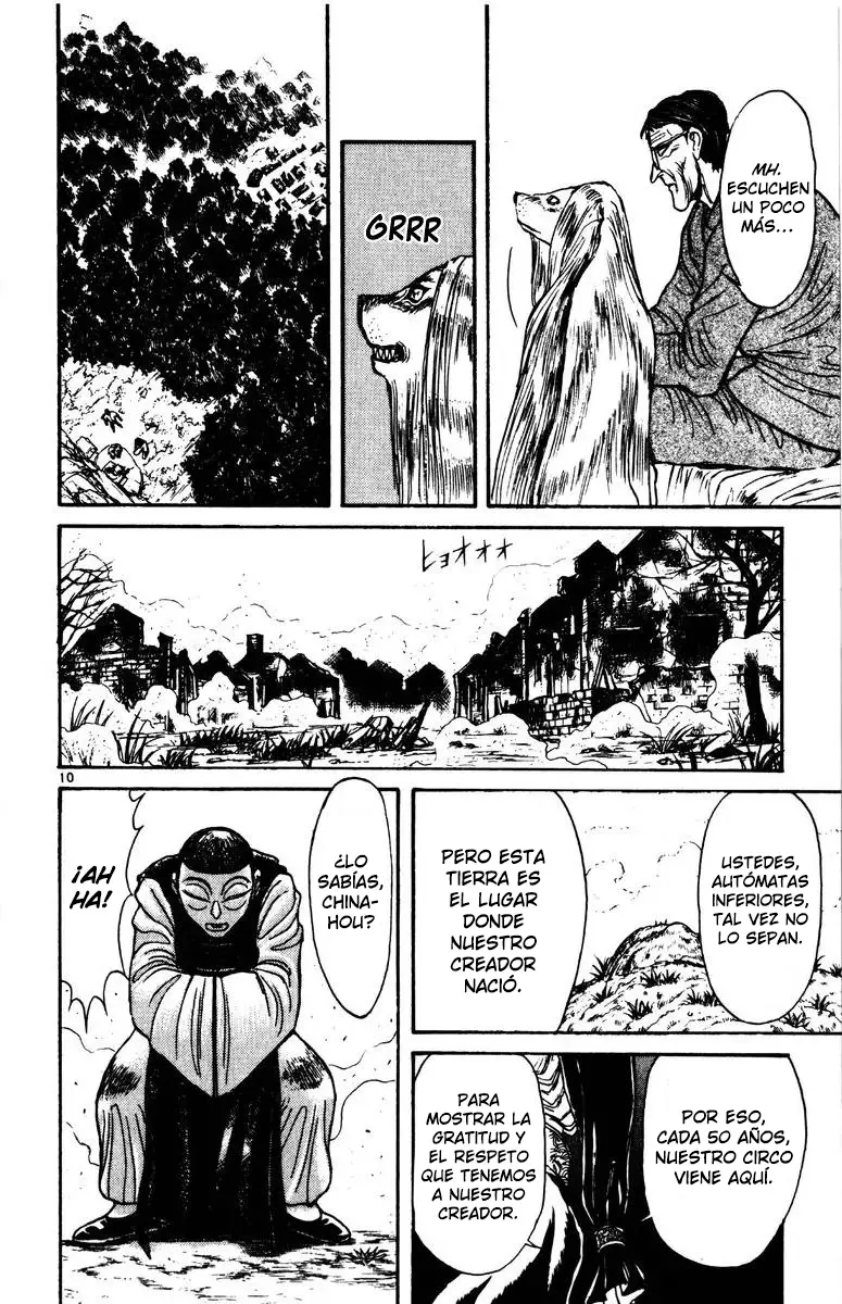 Karakuri Circus capítulo 143, página 10