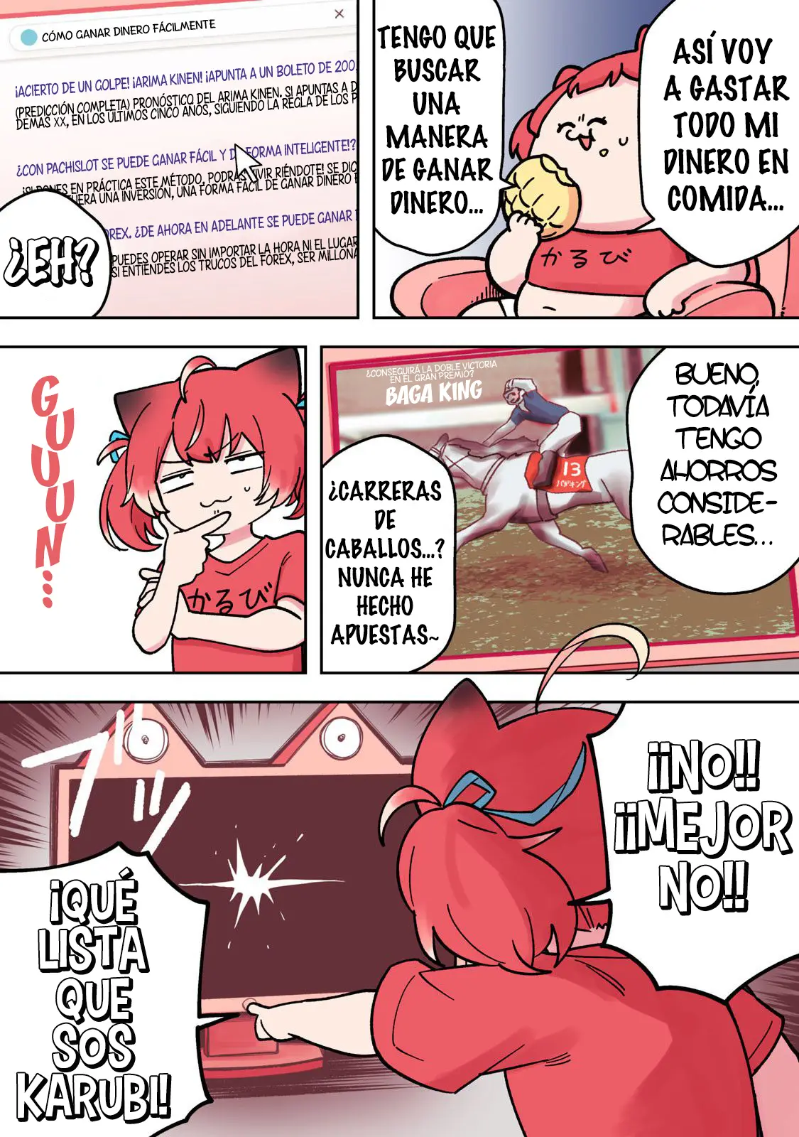 Karubi, Momareru capítulo 1, página 9