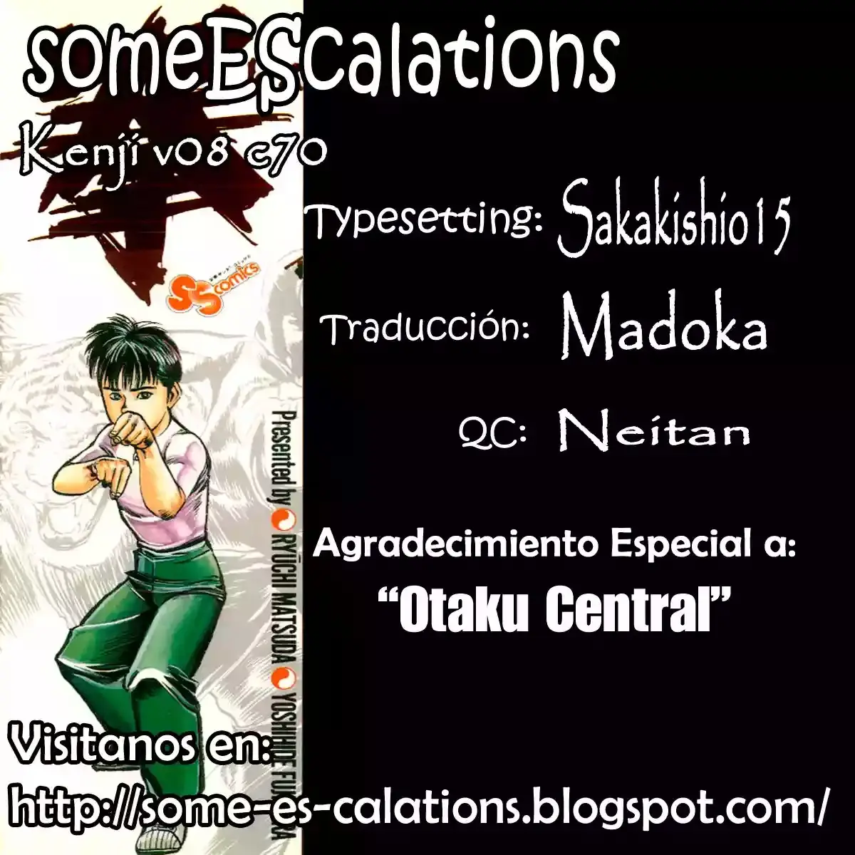 Kenji capítulo 70, página 1