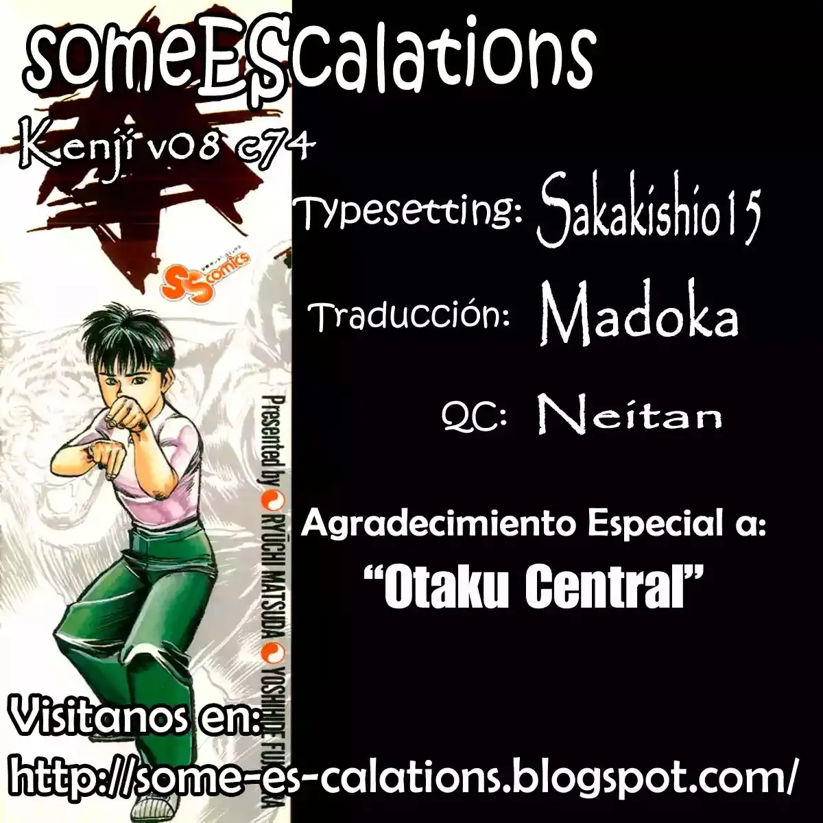 Kenji capítulo 74, página 1