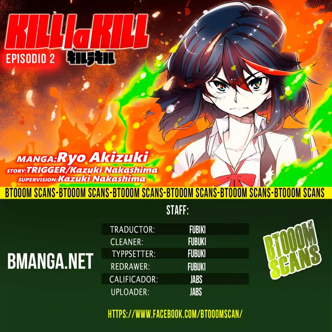 KILL la KILL capítulo 2, página 1
