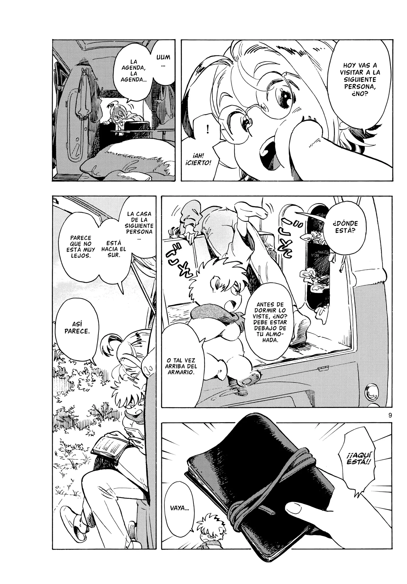 Kimi wa Akeboshi capítulo 1, página 9
