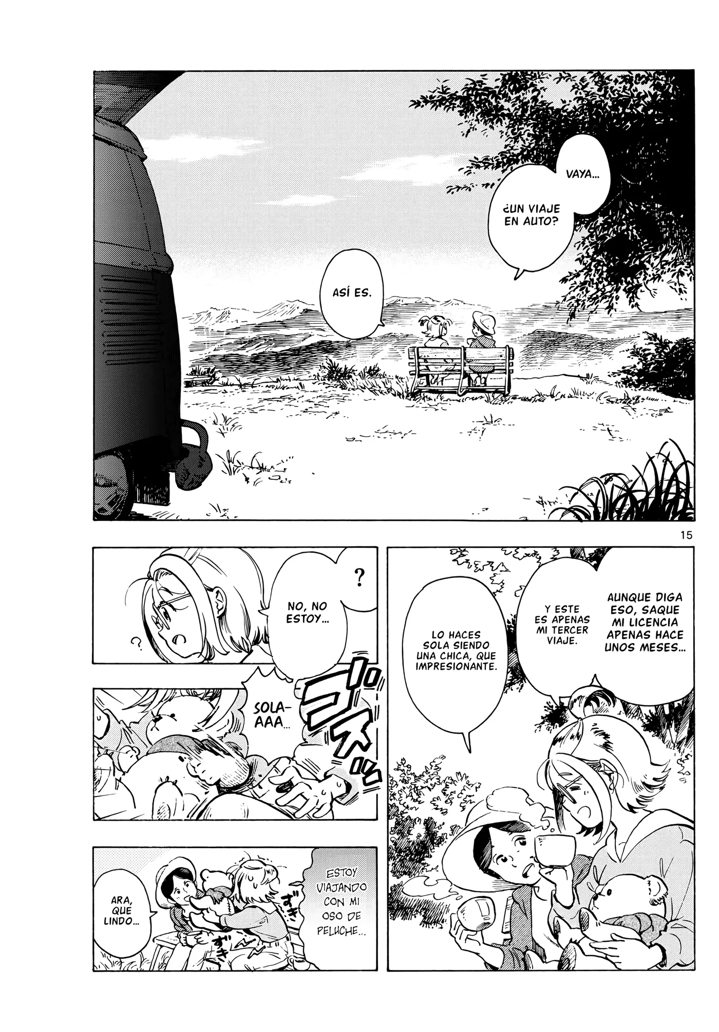 Kimi wa Akeboshi capítulo 1, página 15