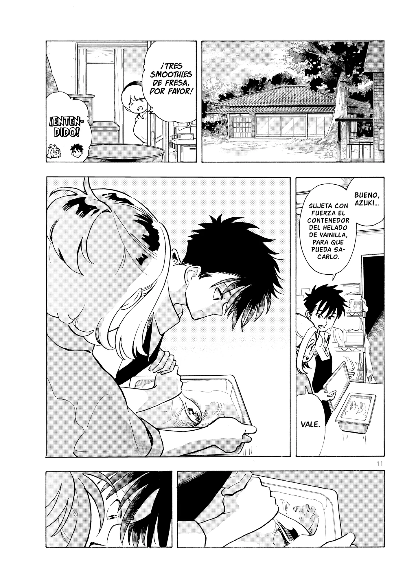Kimi wa Akeboshi capítulo 13, página 11