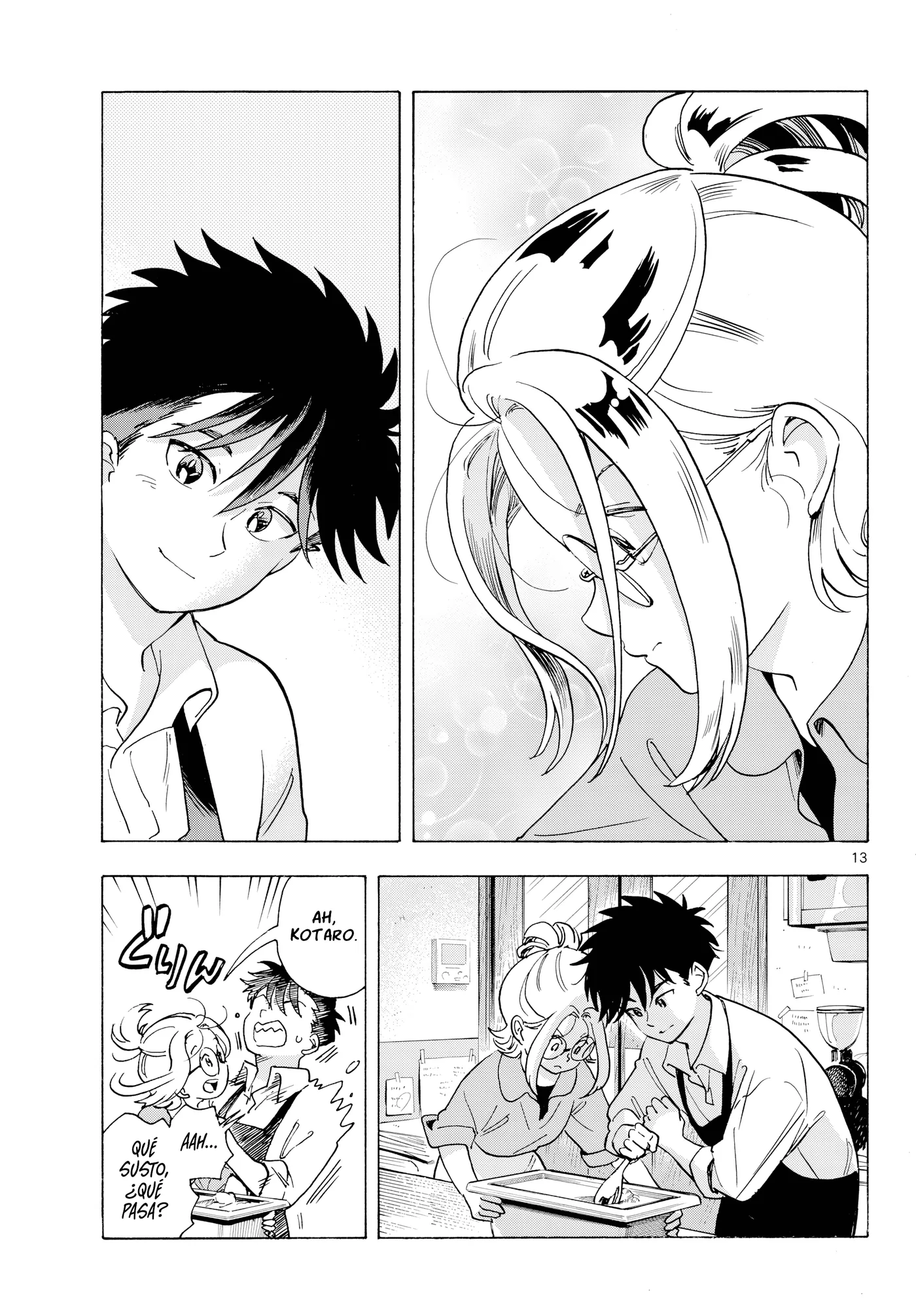 Kimi wa Akeboshi capítulo 13, página 13