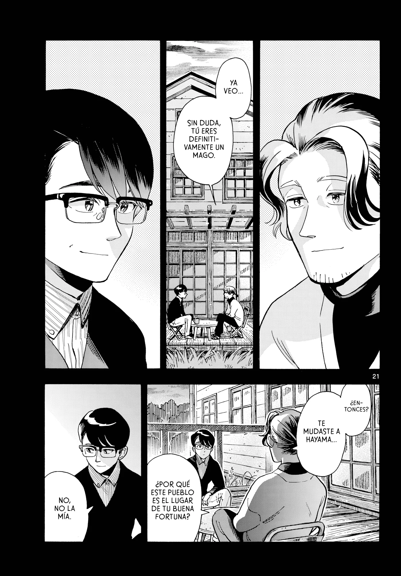 Kimi wa Akeboshi capítulo 15, página 21