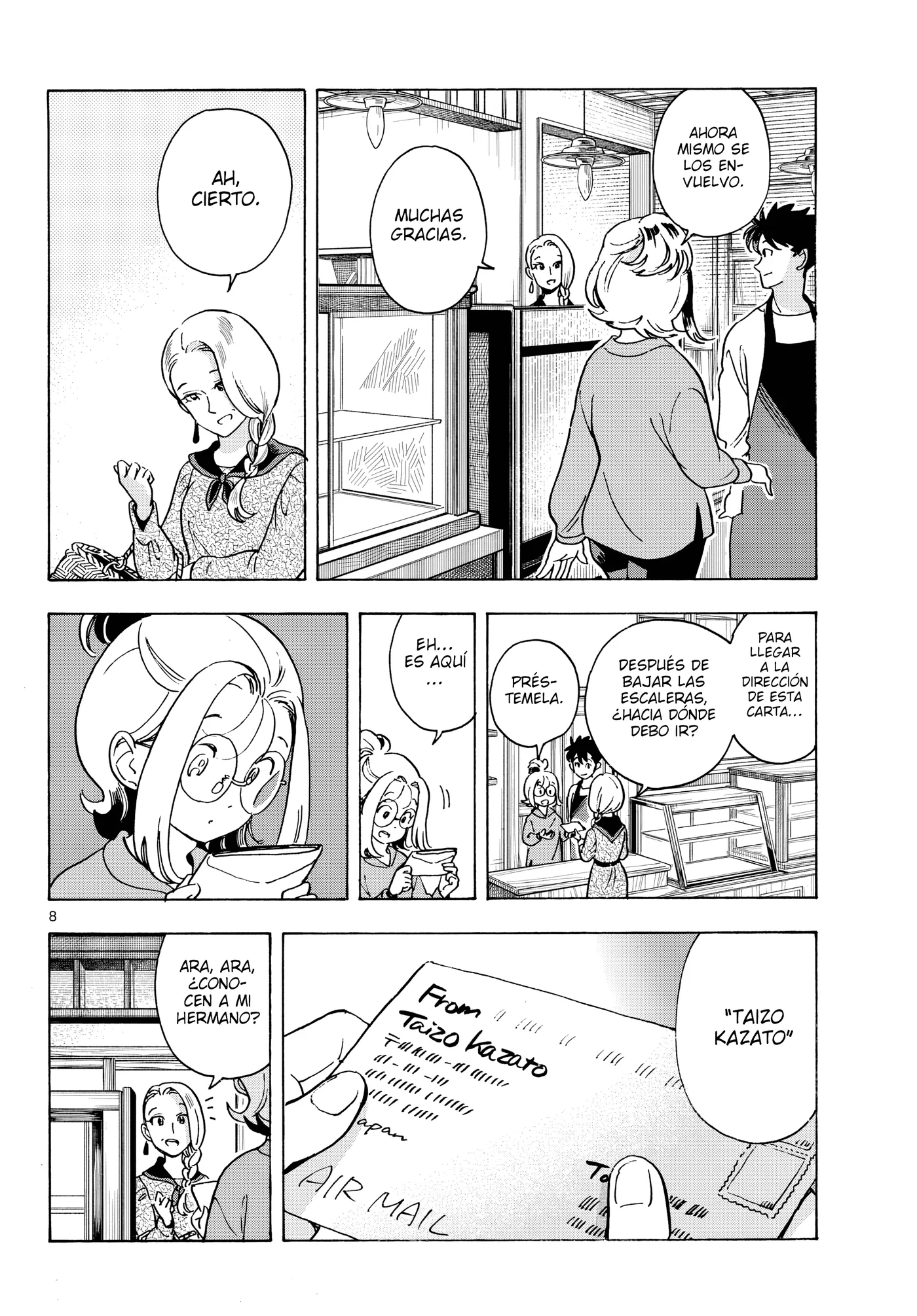 Kimi wa Akeboshi capítulo 19, página 8