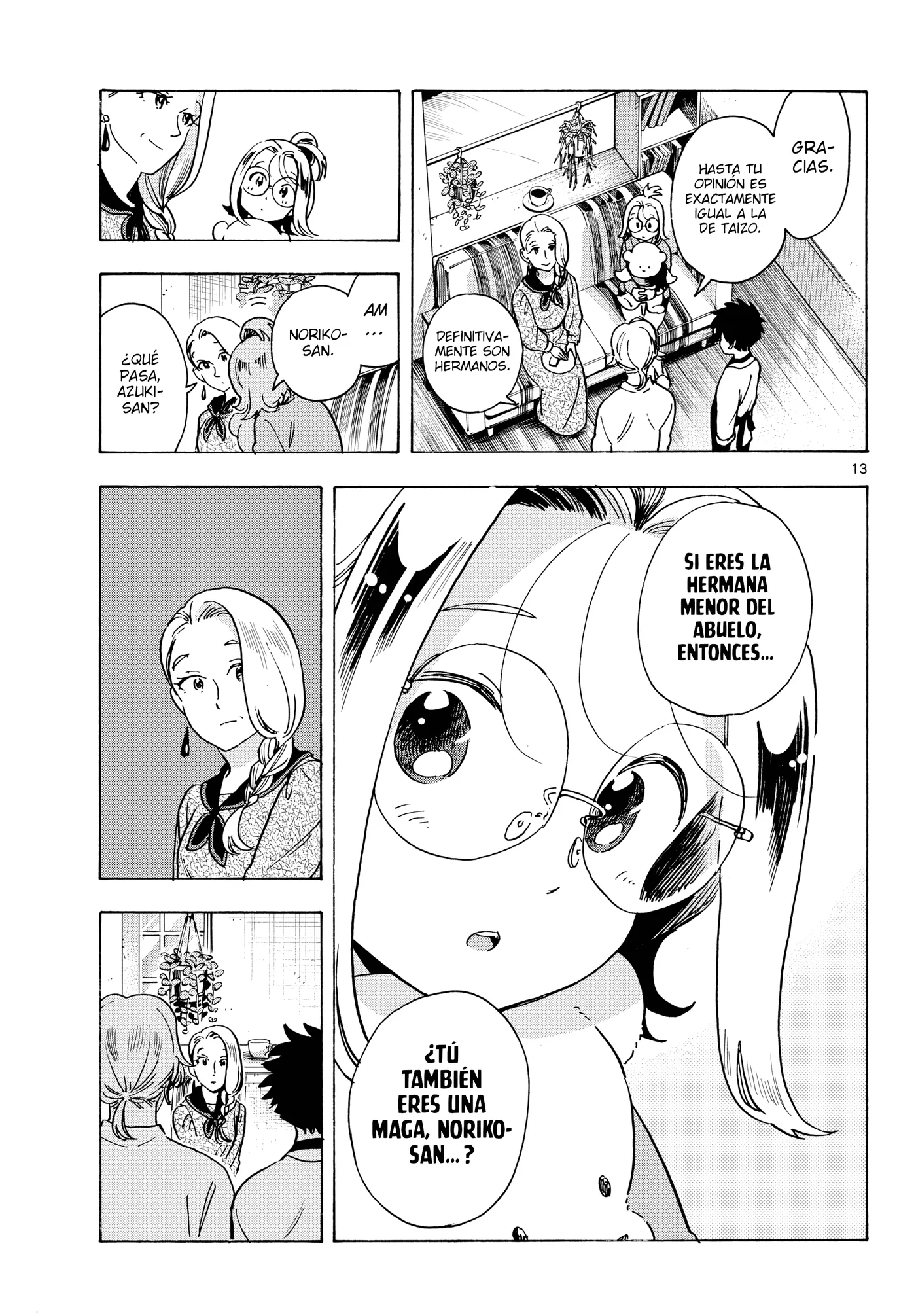Kimi wa Akeboshi capítulo 19, página 13