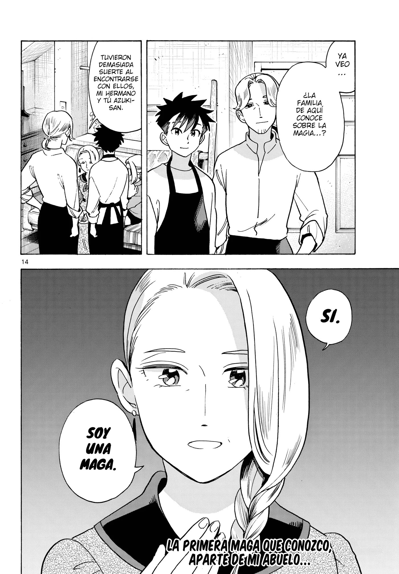 Kimi wa Akeboshi capítulo 19, página 14