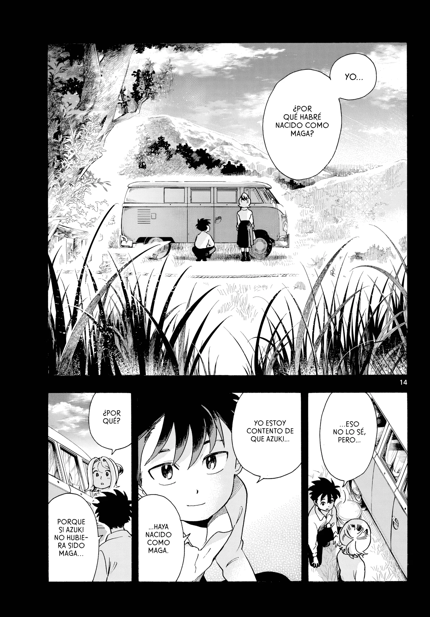 Kimi wa Akeboshi capítulo 21, página 14