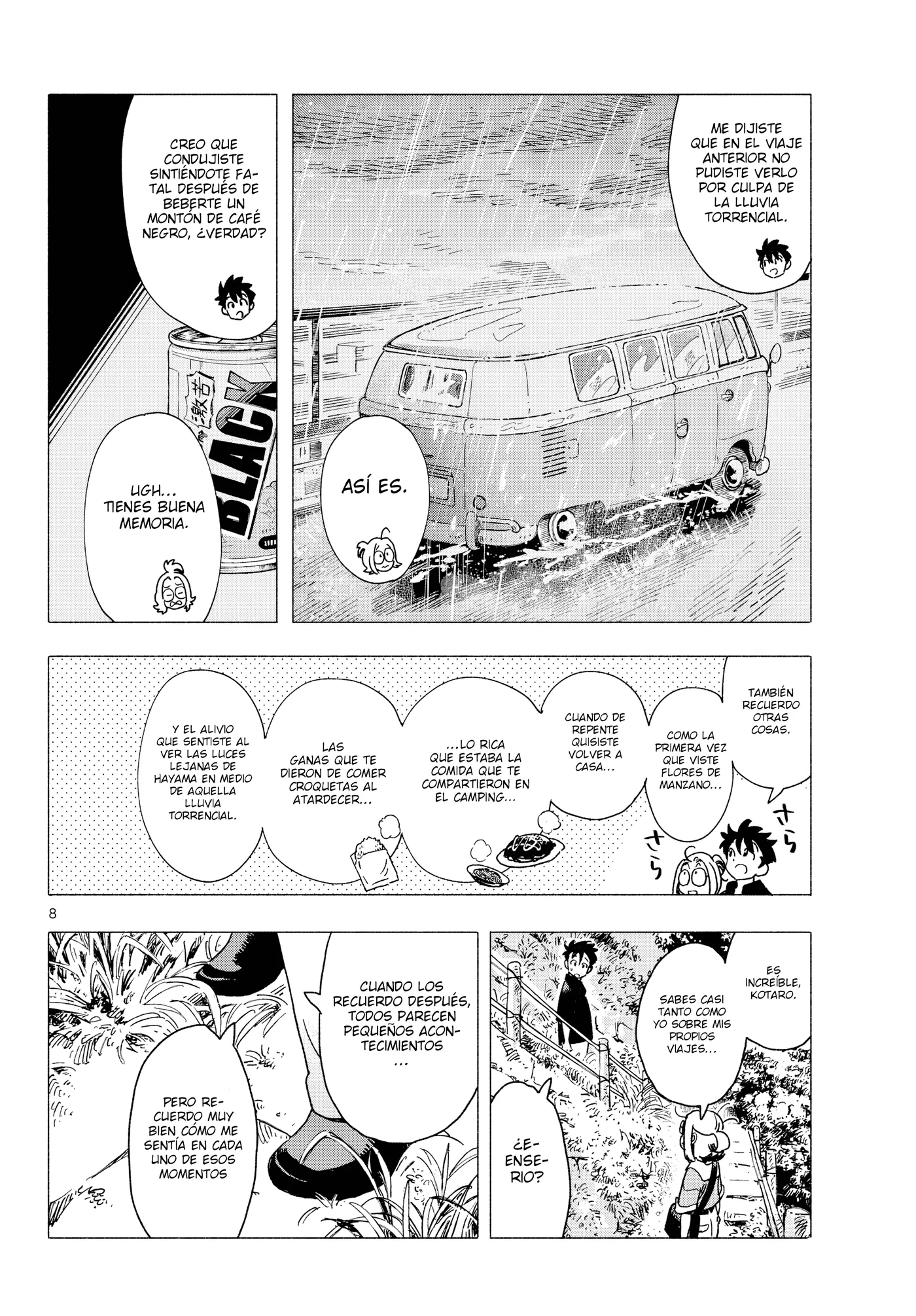 Kimi wa Akeboshi capítulo 22, página 8