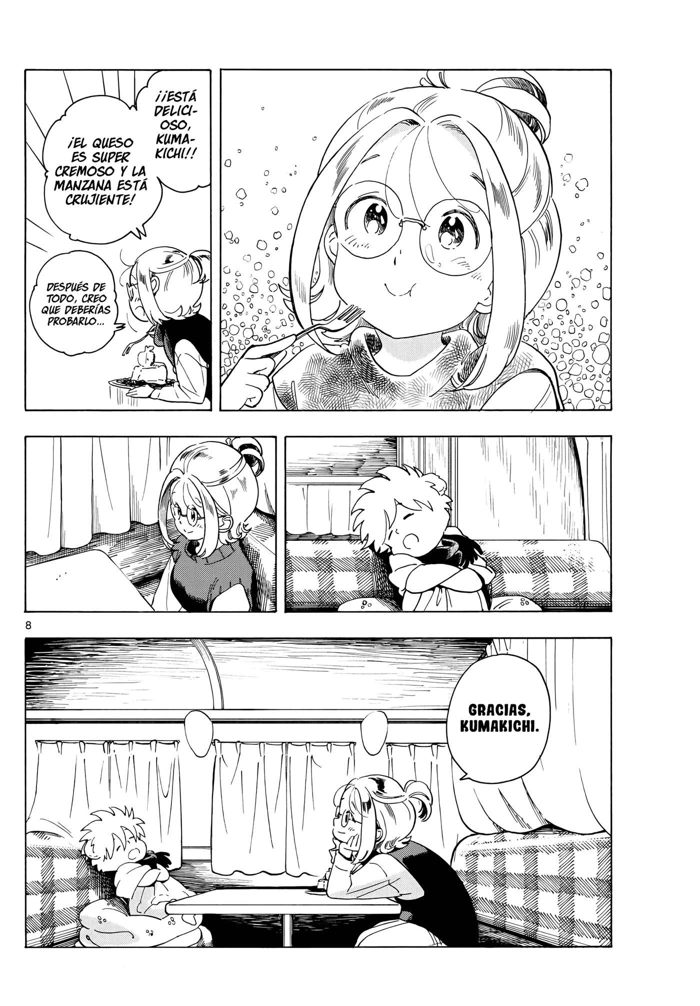 Kimi wa Akeboshi capítulo 7, página 8