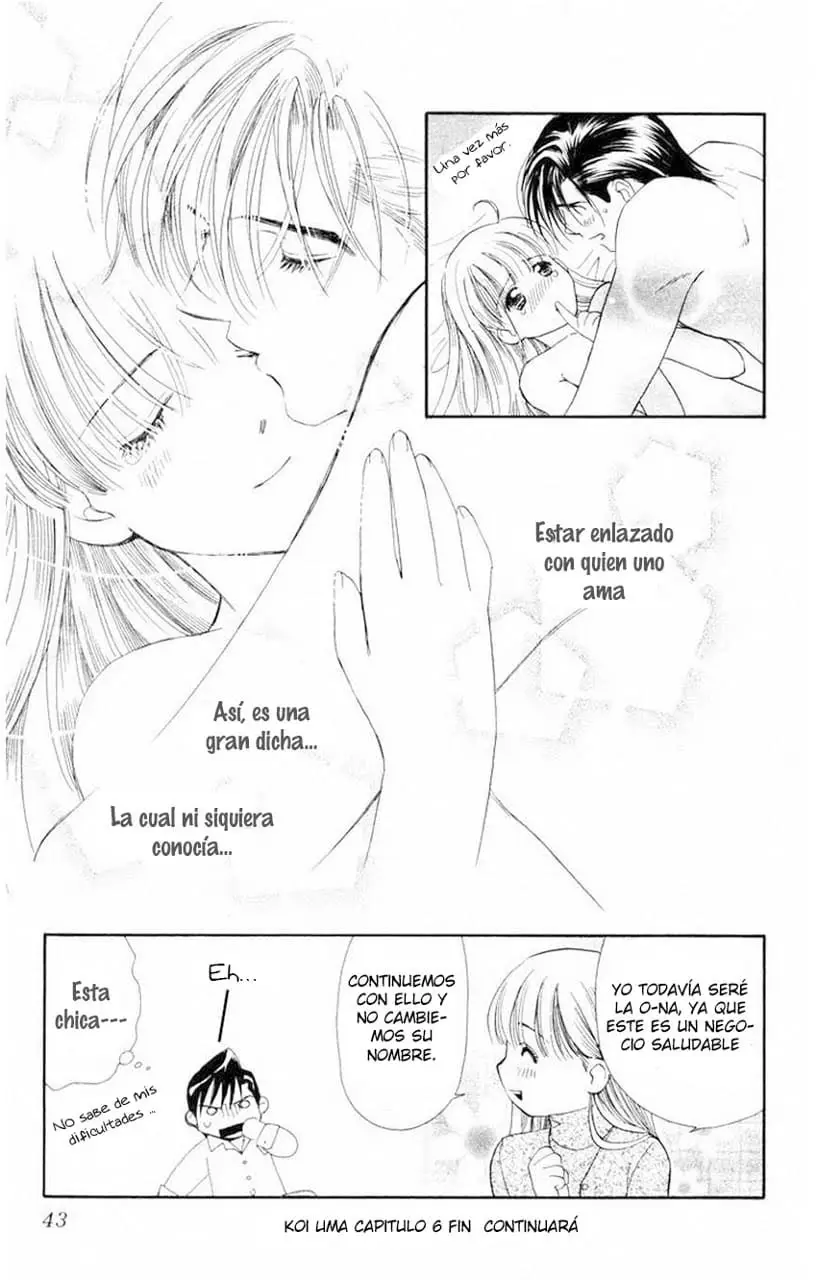 Koi Uma capítulo 6, página 42
