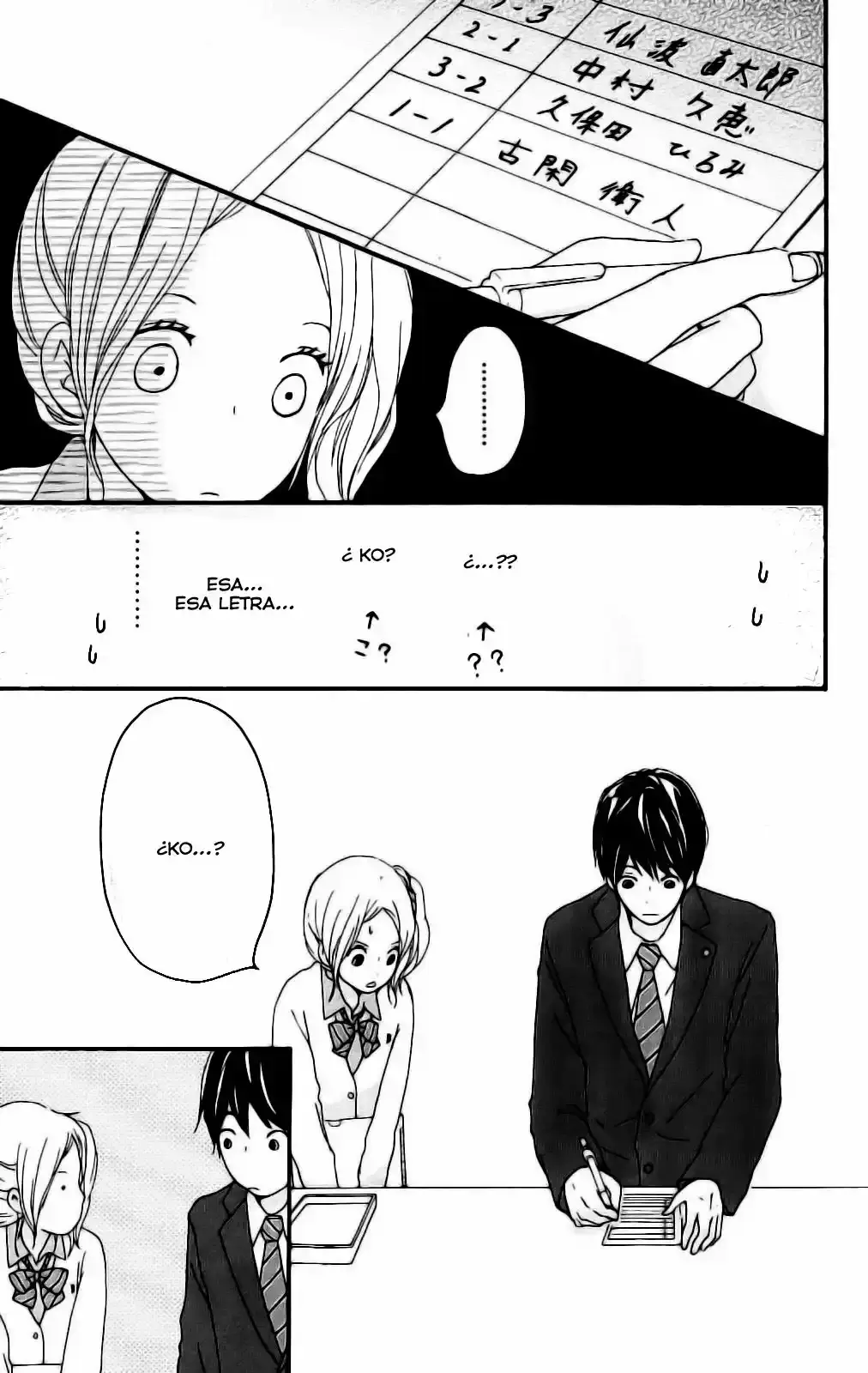 Kokoro Botan capítulo 2, página 14