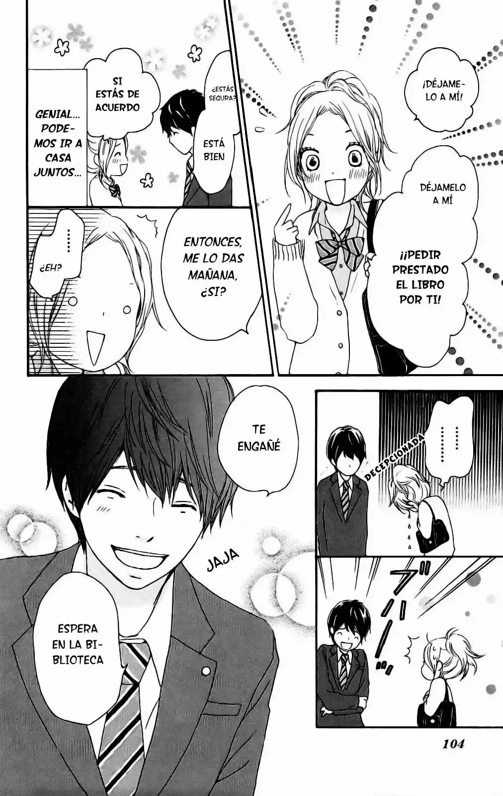 Kokoro Botan capítulo 3, página 4