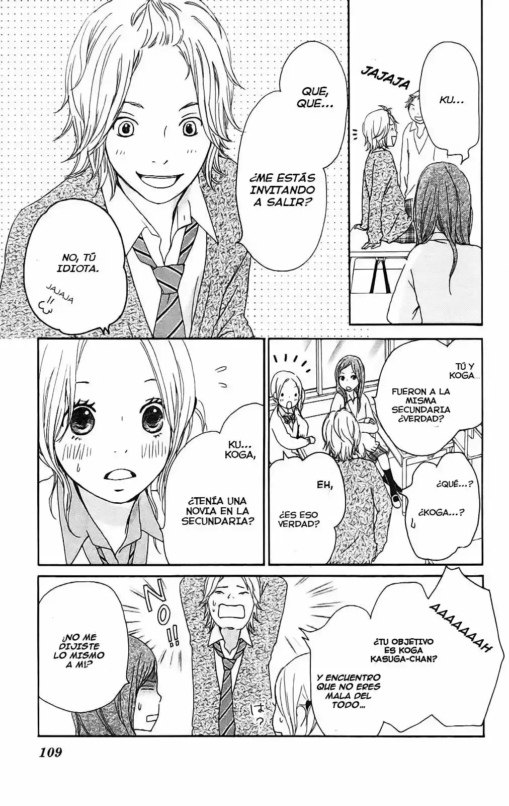 Kokoro Botan capítulo 3, página 9