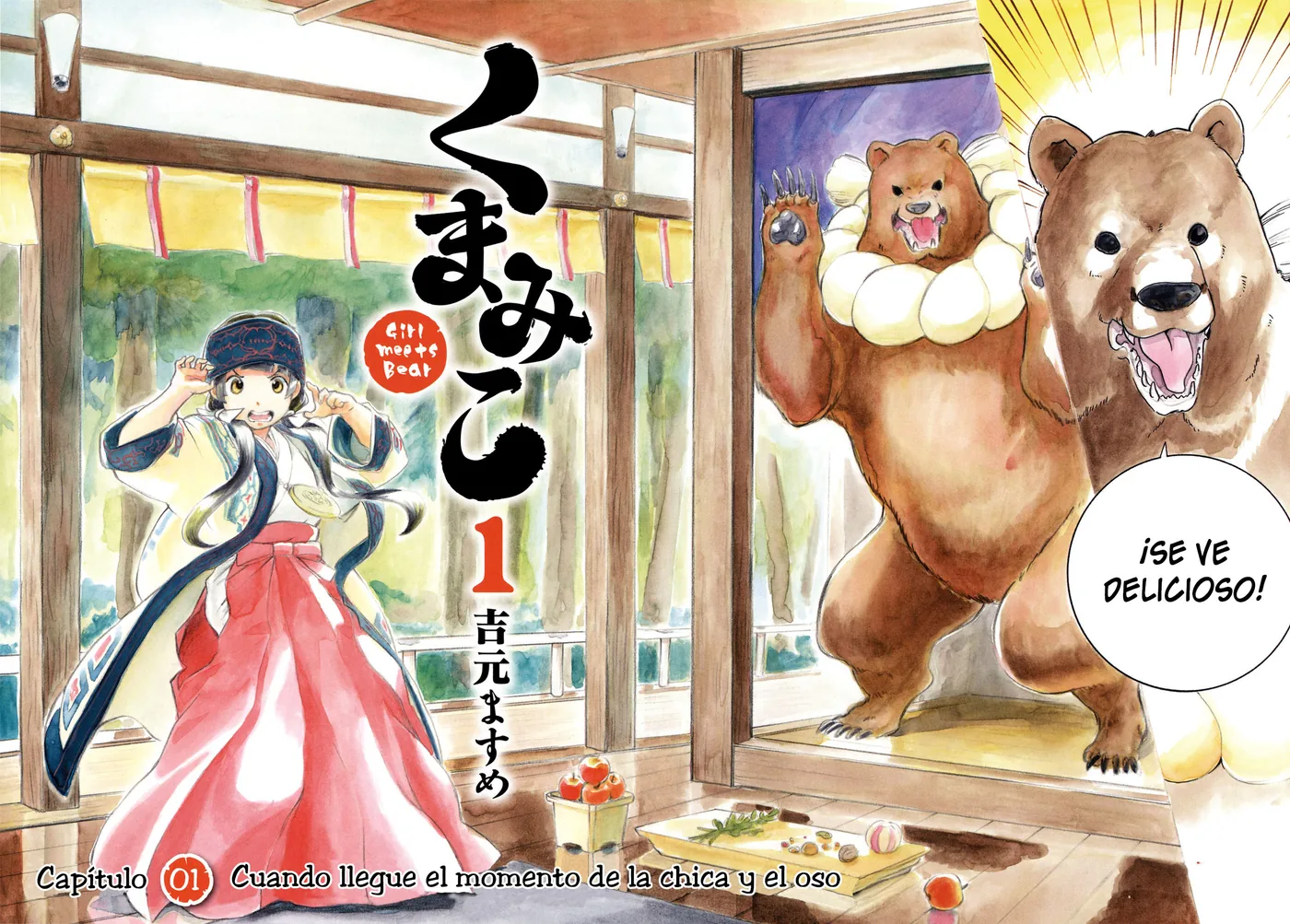 Kumamiko capítulo 1, página 4