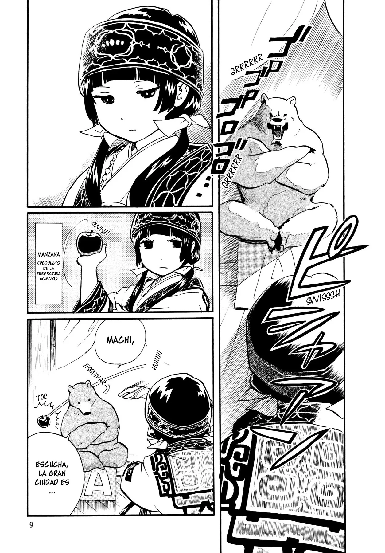 Kumamiko capítulo 1, página 10