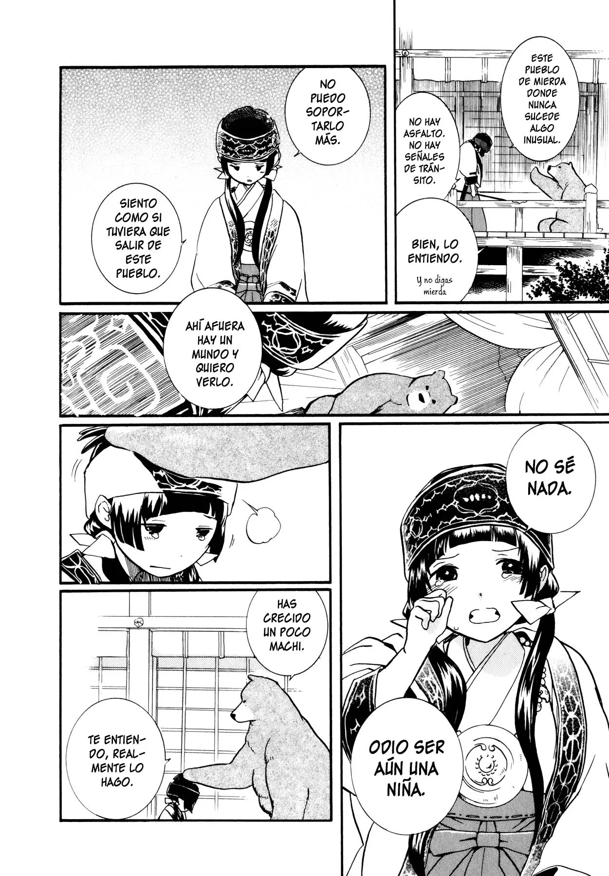 Kumamiko capítulo 1, página 15