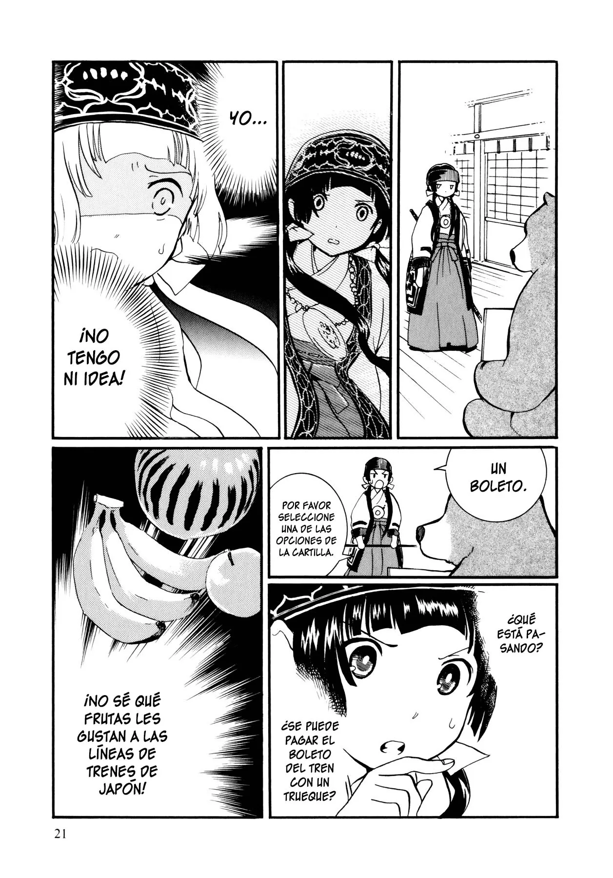 Kumamiko capítulo 1, página 22