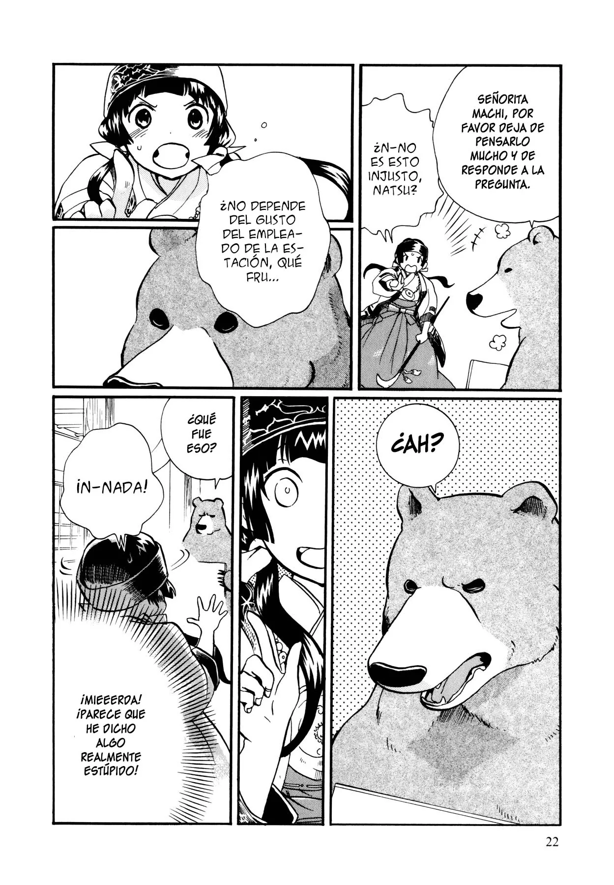 Kumamiko capítulo 1, página 23
