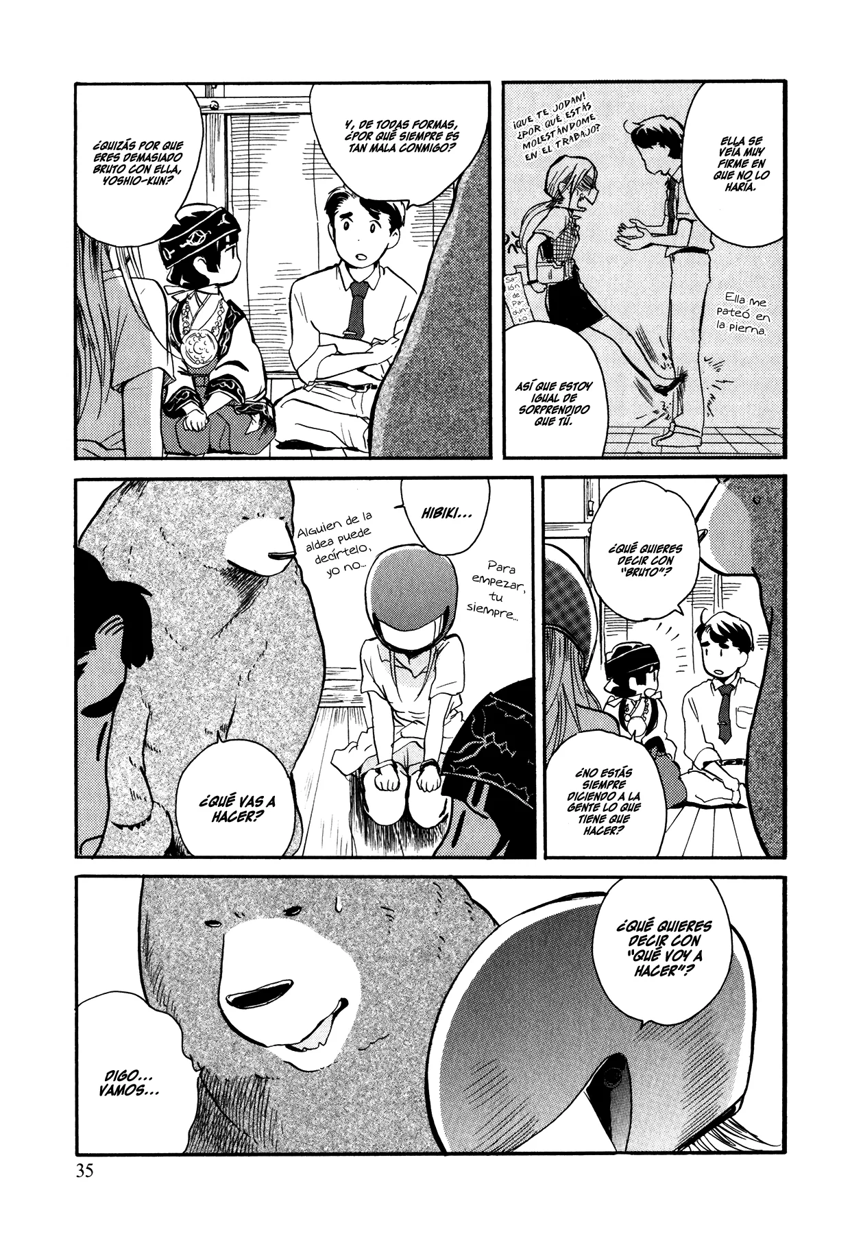 Kumamiko capítulo 14, página 5