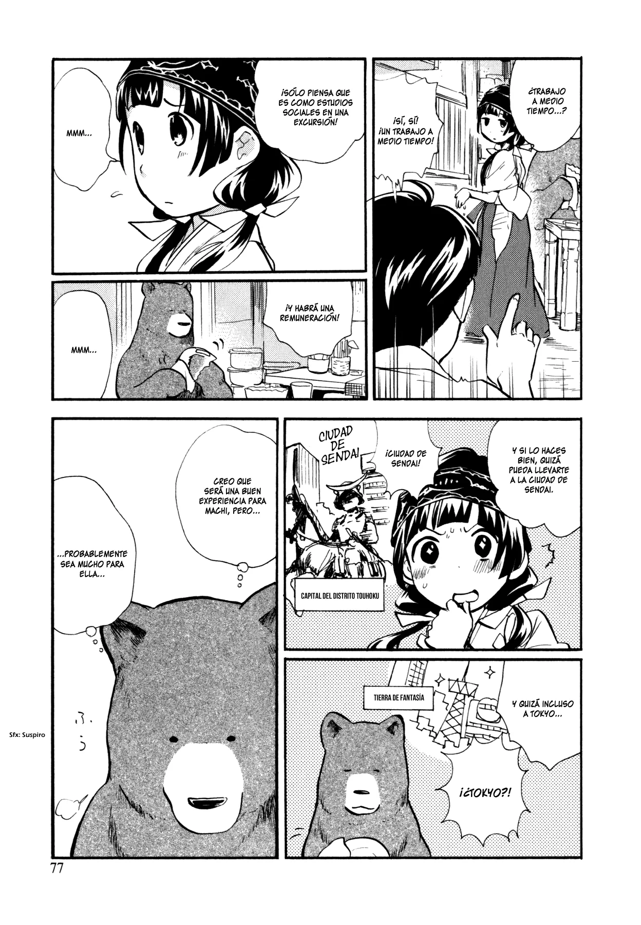 Kumamiko capítulo 15, página 21