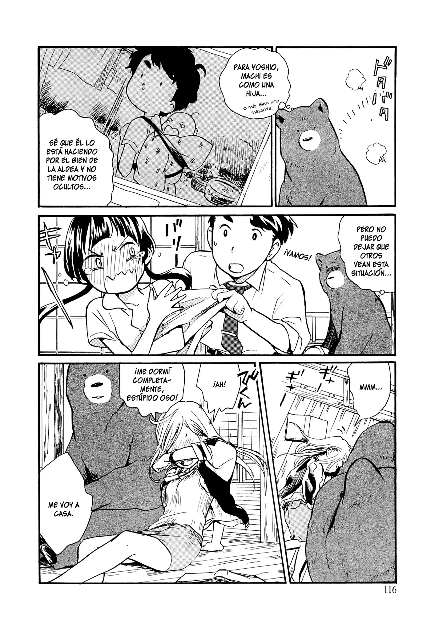 Kumamiko capítulo 17, página 8