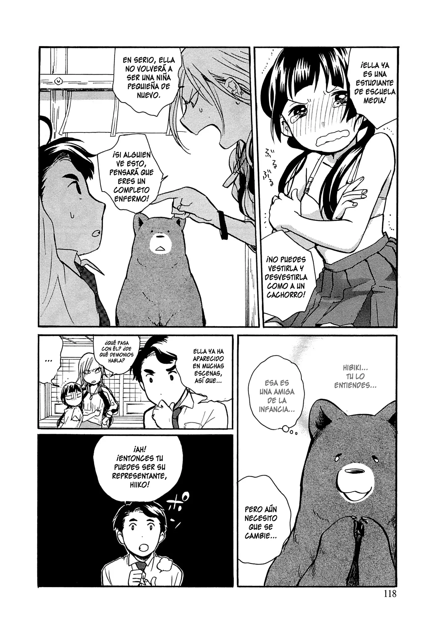 Kumamiko capítulo 17, página 10