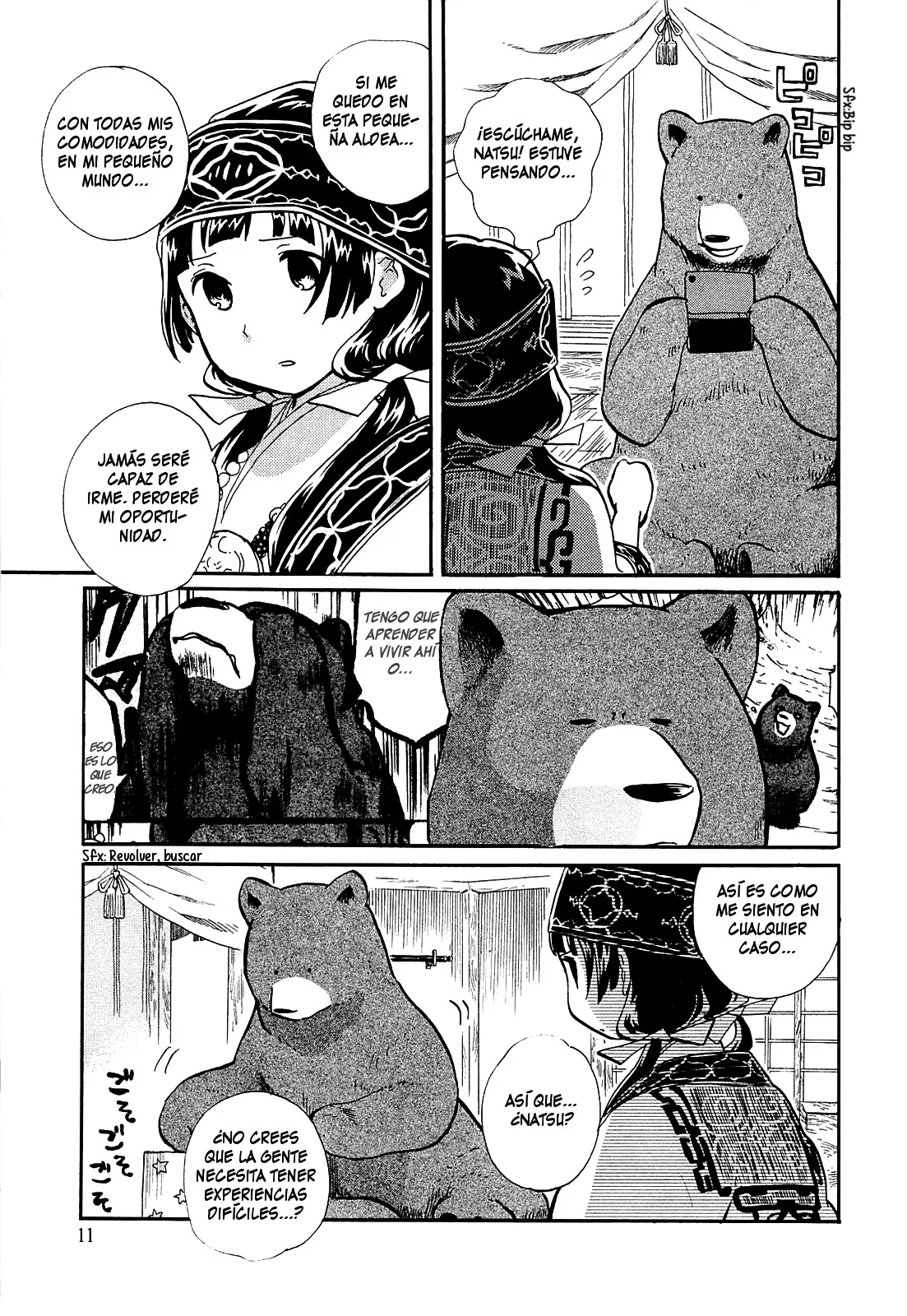 Kumamiko capítulo 19, página 11