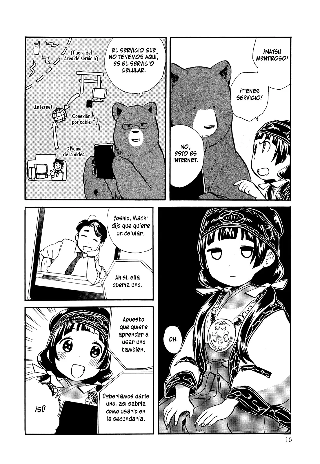 Kumamiko capítulo 19, página 16
