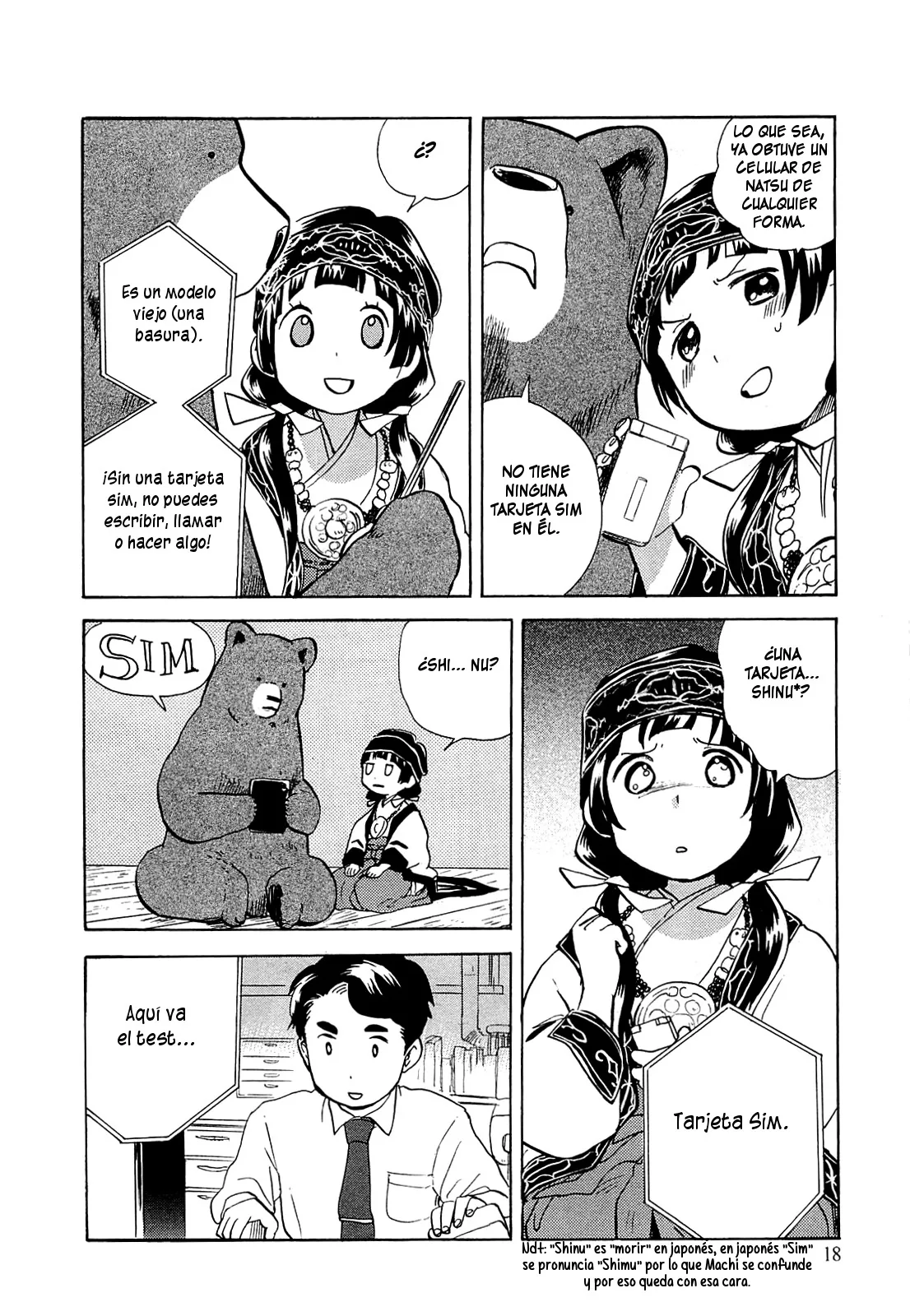 Kumamiko capítulo 19, página 18