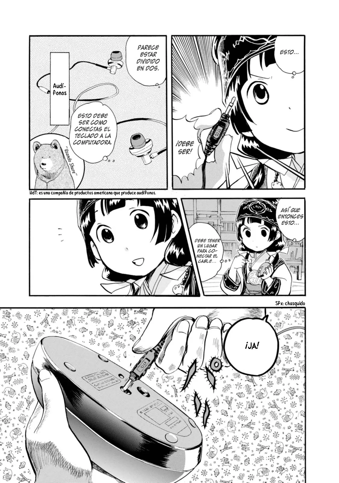Kumamiko capítulo 26, página 11