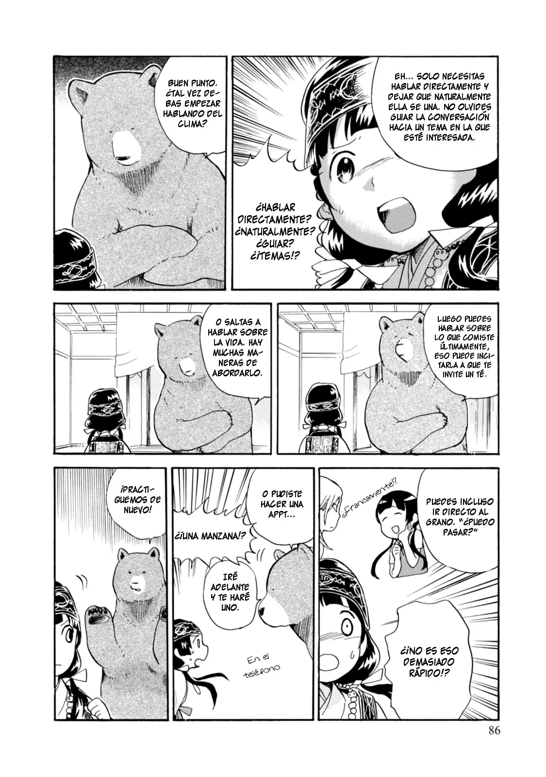 Kumamiko capítulo 28, página 8